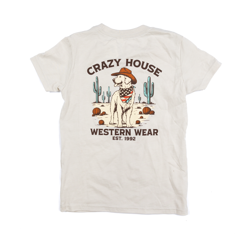 Youth Crazy House Dog T-shirt