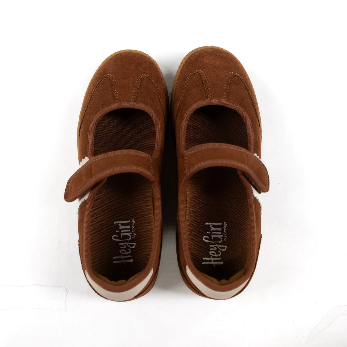 Hey Girl Women's Chestnut Calm Down Casual Shoes