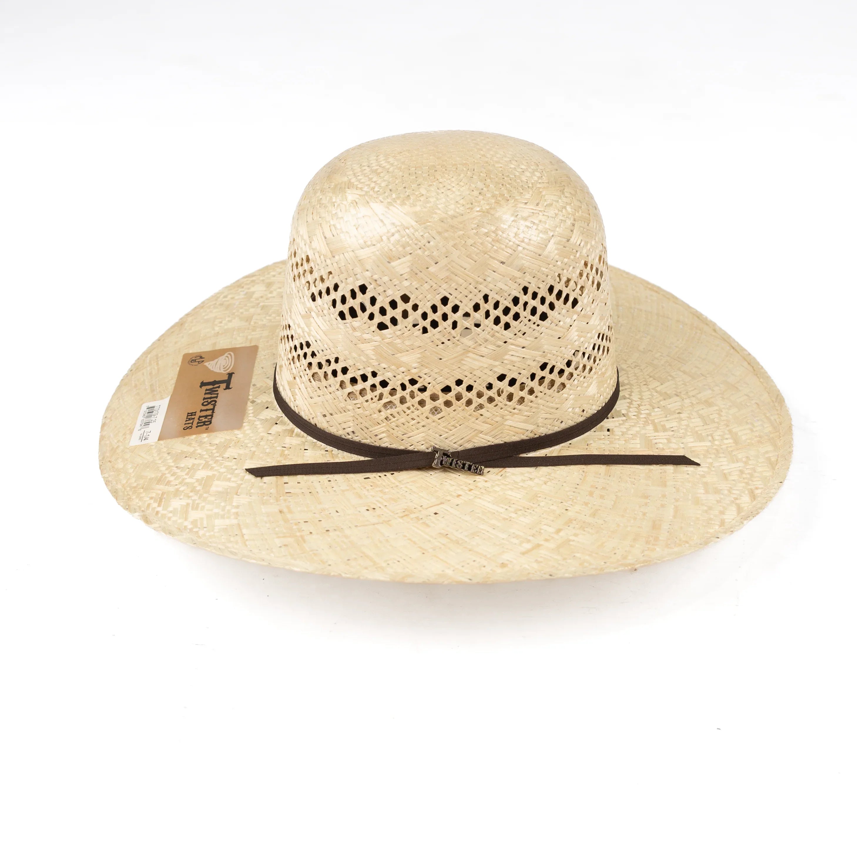 Twister "Arthur City" 4.25" Sisal Straw Hat T73179 - Long Oval
