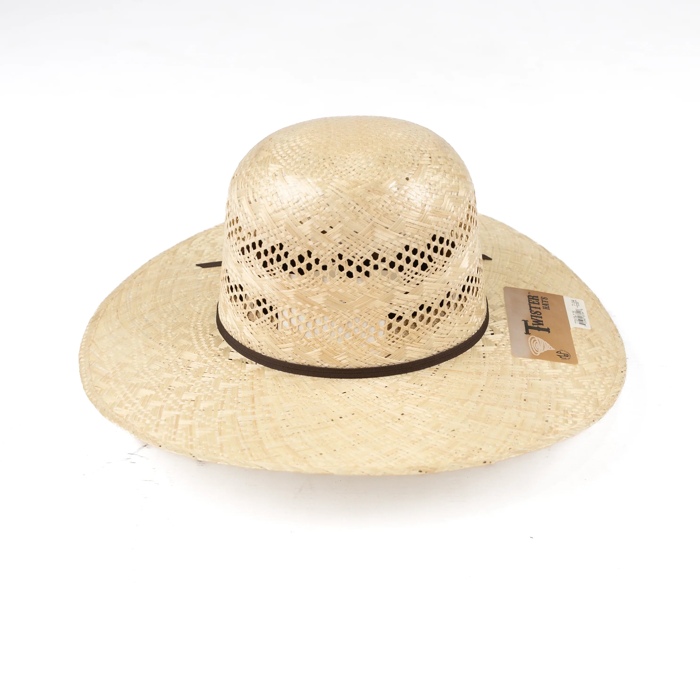 Twister "Arthur City" 4.25" Sisal Straw Hat T73179 - Long Oval