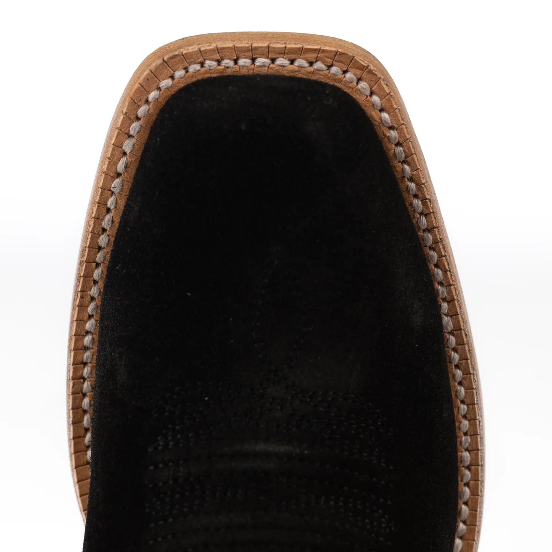 R. Watson Women's Black Roughout Cutter Toe Boots RWL8428-1