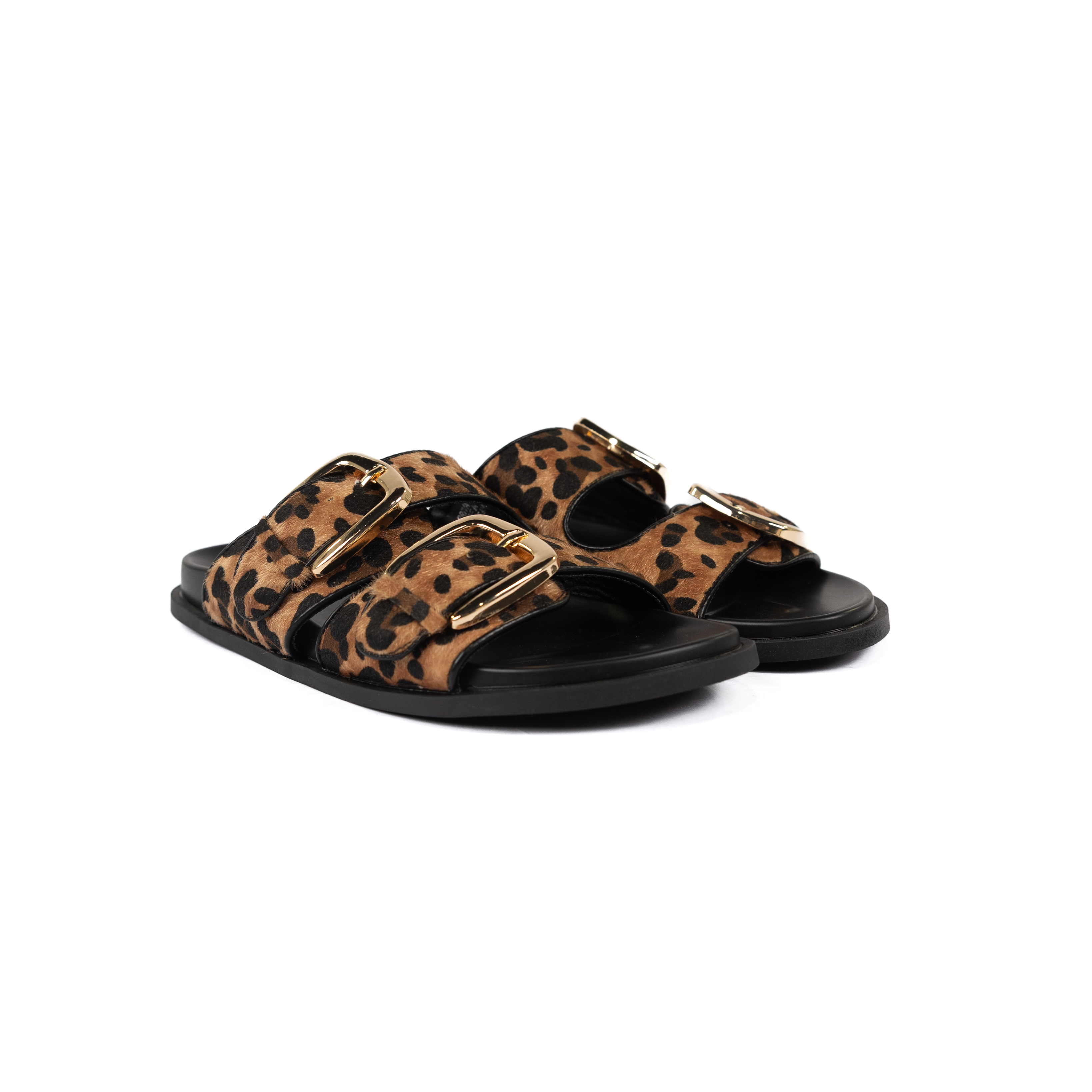 Women's Corkys Leopard Private Jet Open Toe Sandals 41-0817-LEOP