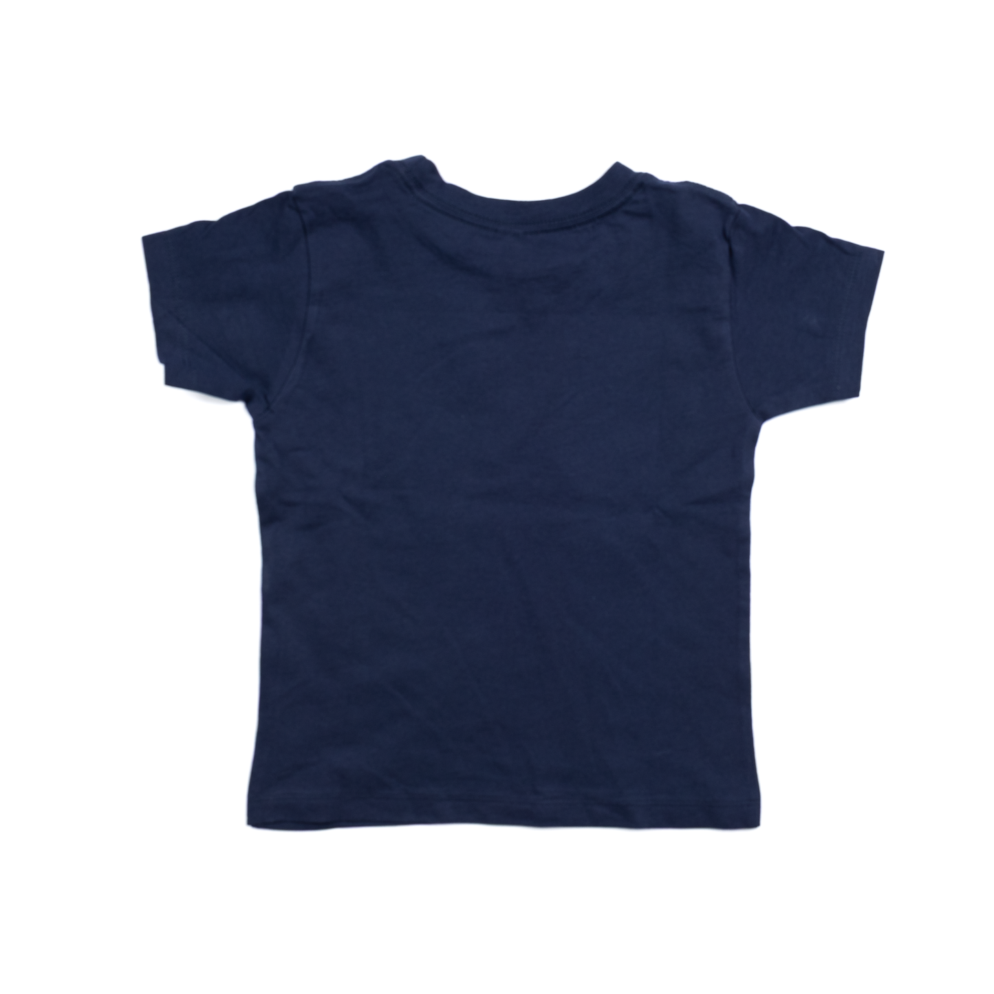 Girl's Navy Leopard Bronc Short Sleeve T-shirt
