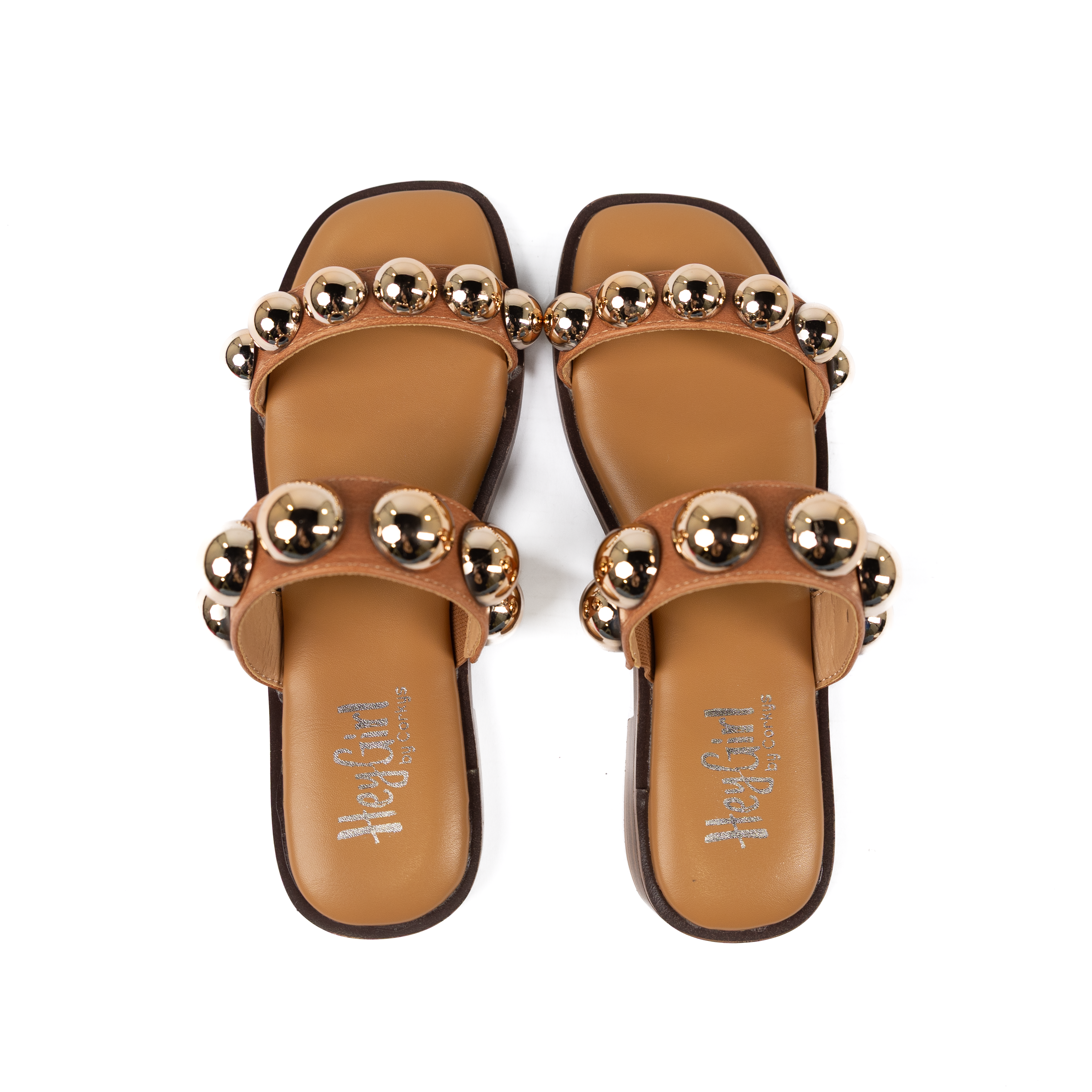 Women's Corkys Cognac and Gold Catch a Buzz Sandals 41-0743-COGN