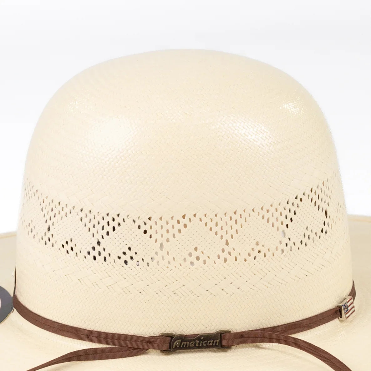 American Hat Company 8110 4.5" Straw Hat - Long Oval