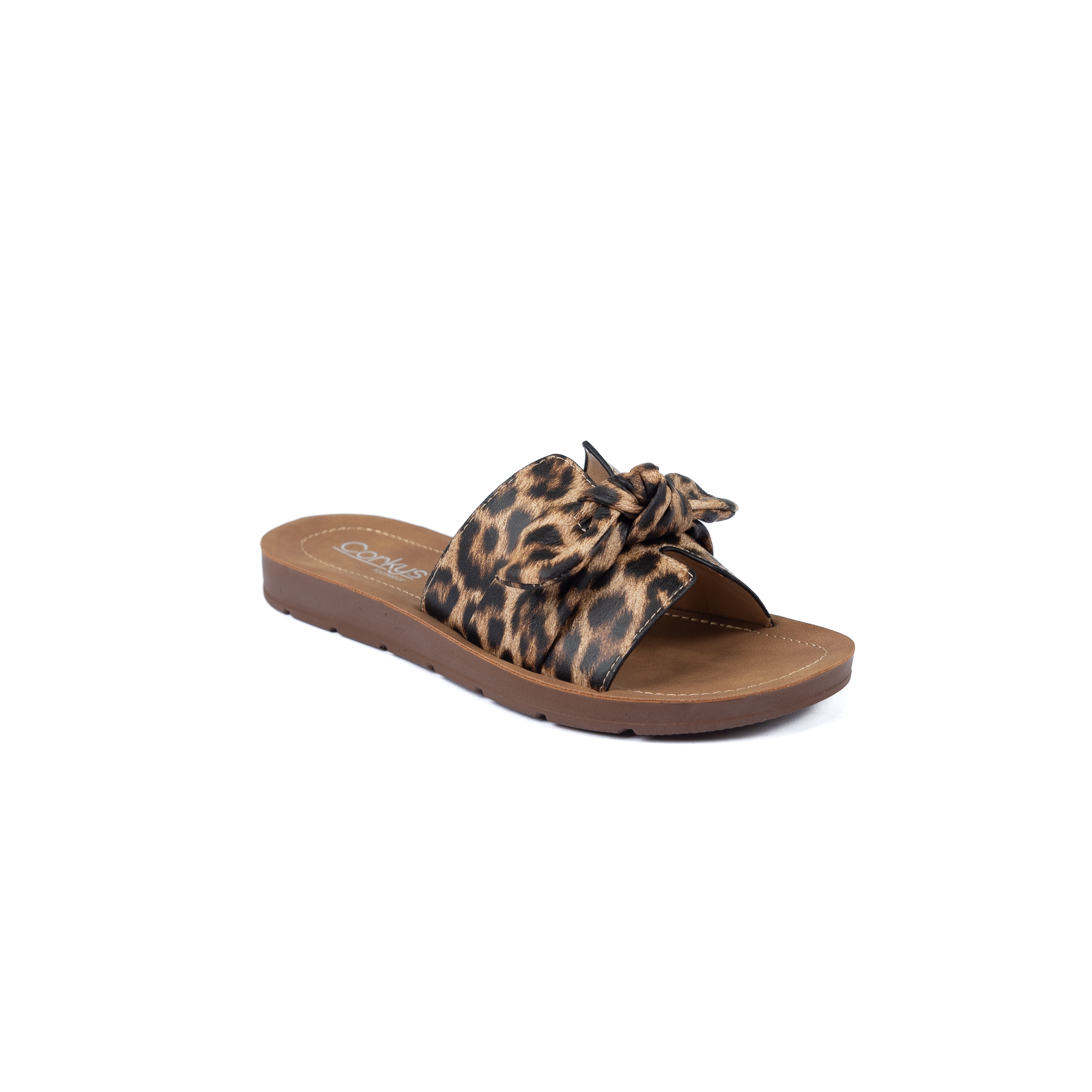 Women's Corkys Leopard Too Cute Open Toe Sandals 41-0819-LEOP