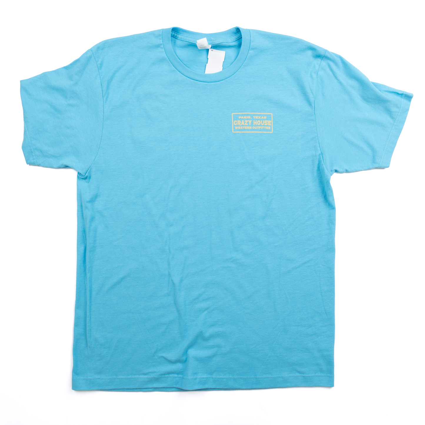Crazy House Blue Billboard T-shirt