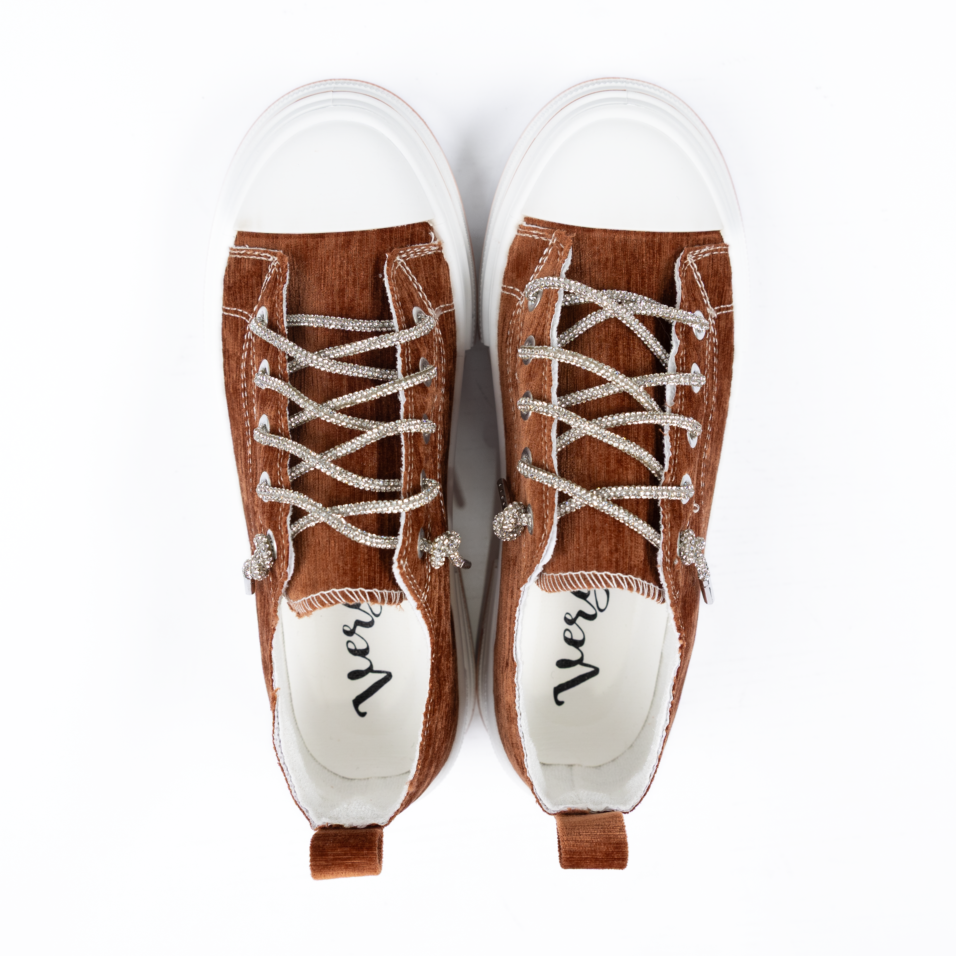 Women's Very G Tan Aman Velvet Casual Sneakers