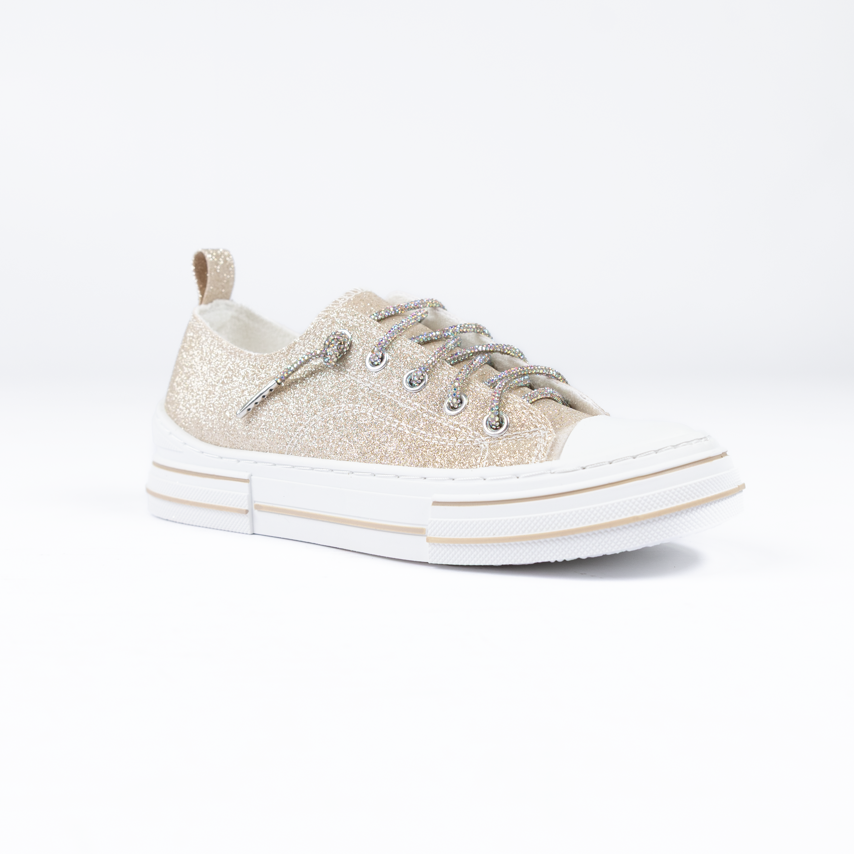 Women's Very G Gold Aman Glitter 2 Casual Sneakers