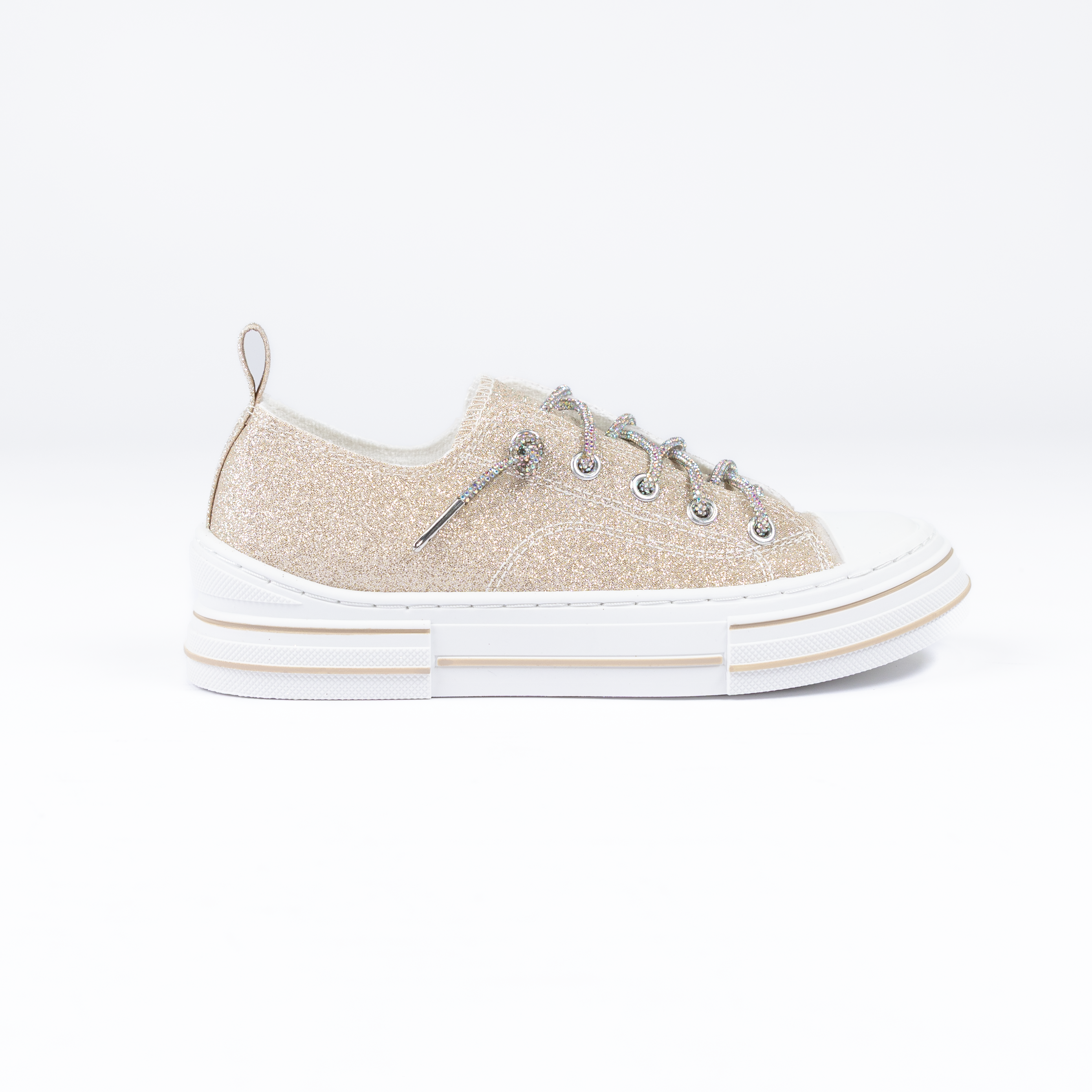 Women's Very G Gold Aman Glitter 2 Casual Sneakers