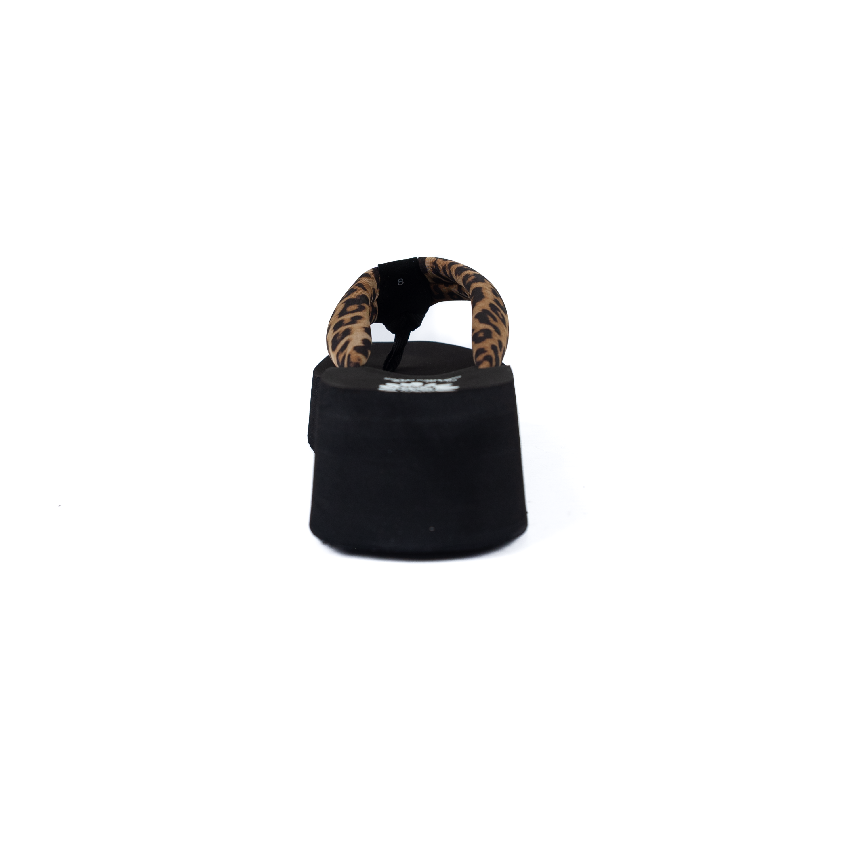 Women's Yellow Box Black Kaylie Wedge Flip Flops 65778-KAYLIE