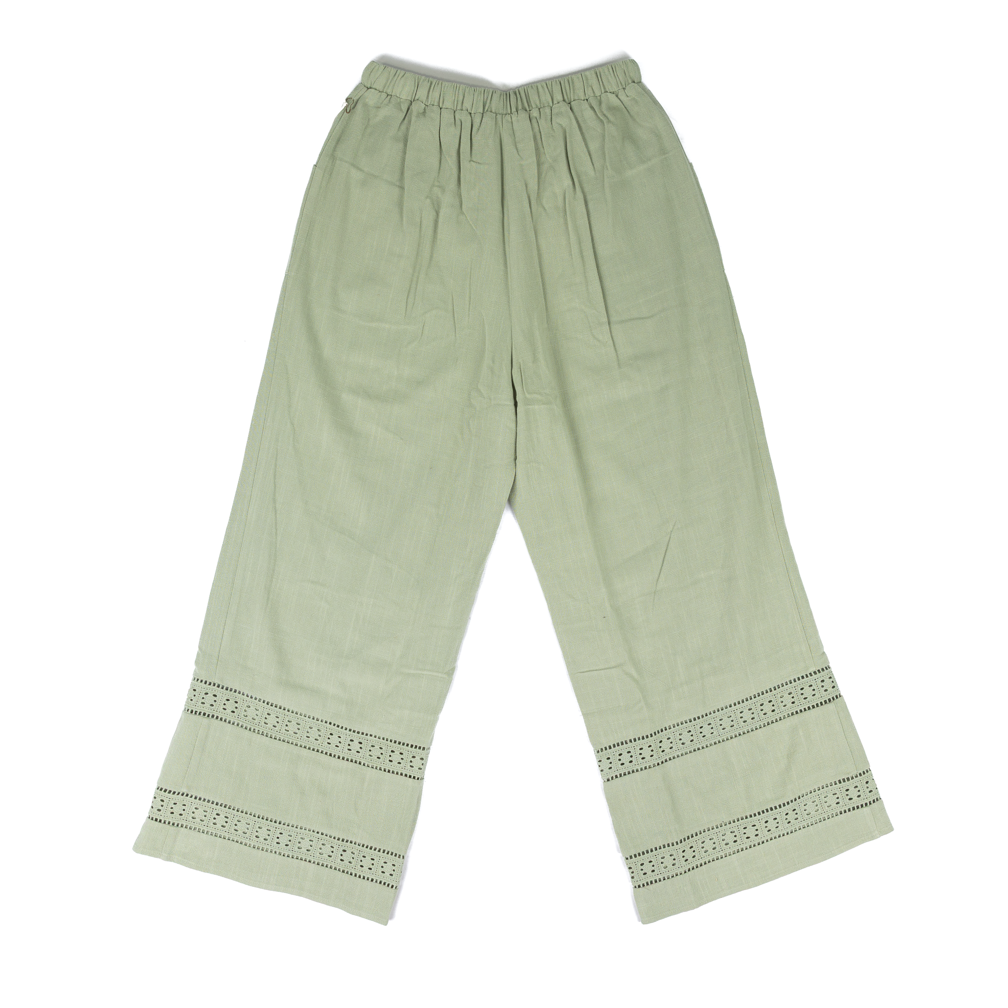 Women's Another Love Smoke Green Wide Leg Pants APT6000SKG
