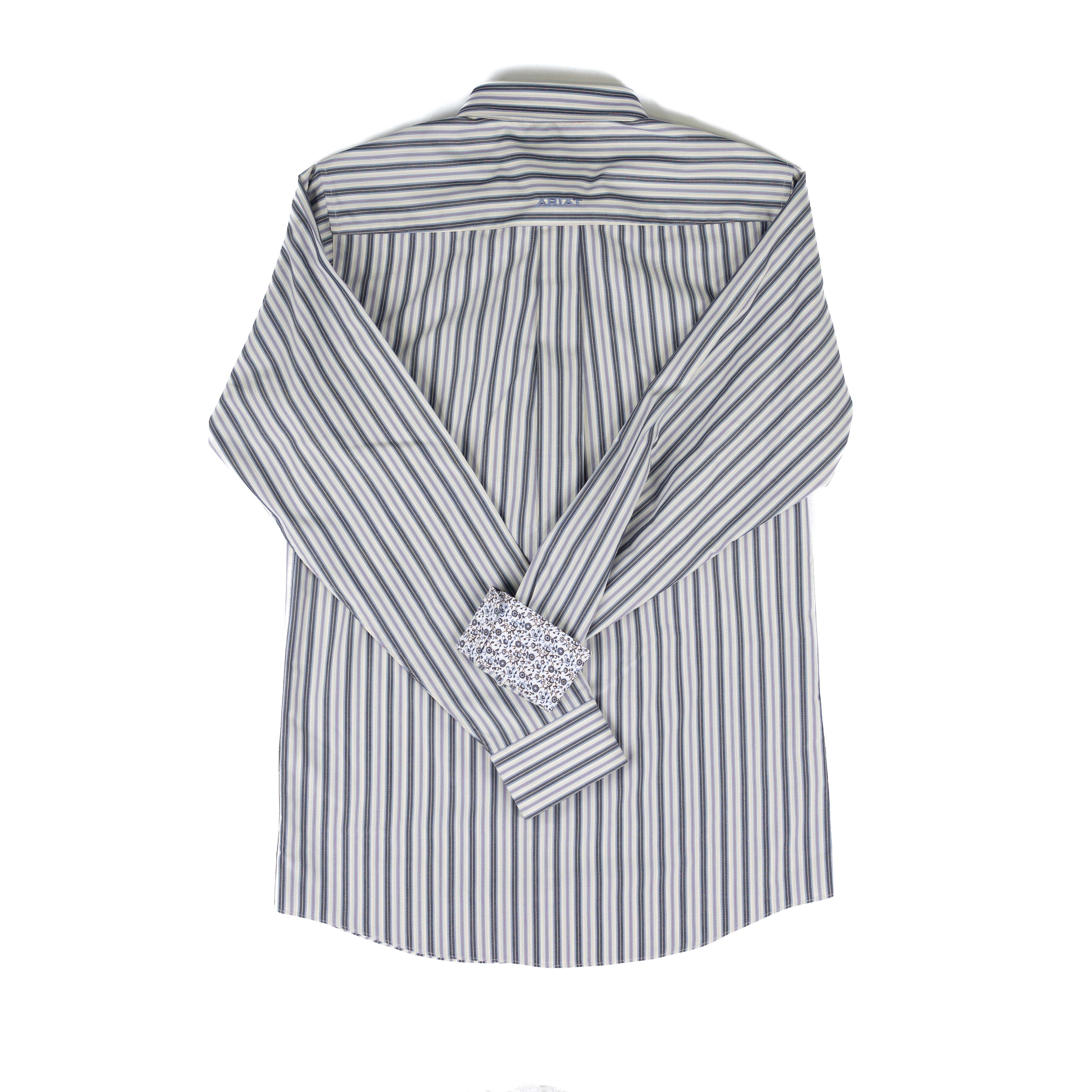 Men's Ariat Long Sleeve Wrinkle Free Wickham Fitted Button Down Shirt 10073692