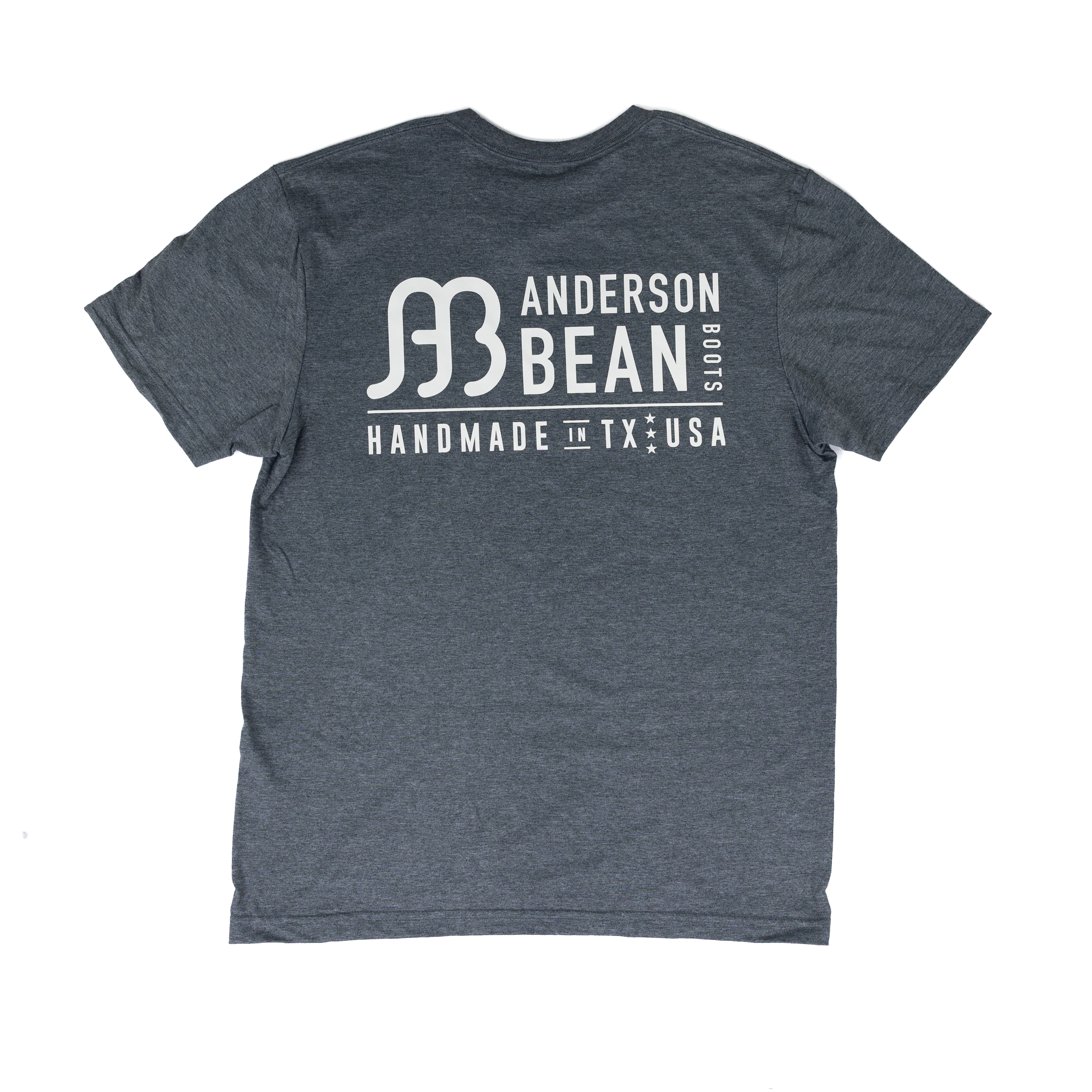 Men's Anderson Bean Gray Short Sleeve Logo T-Shirt