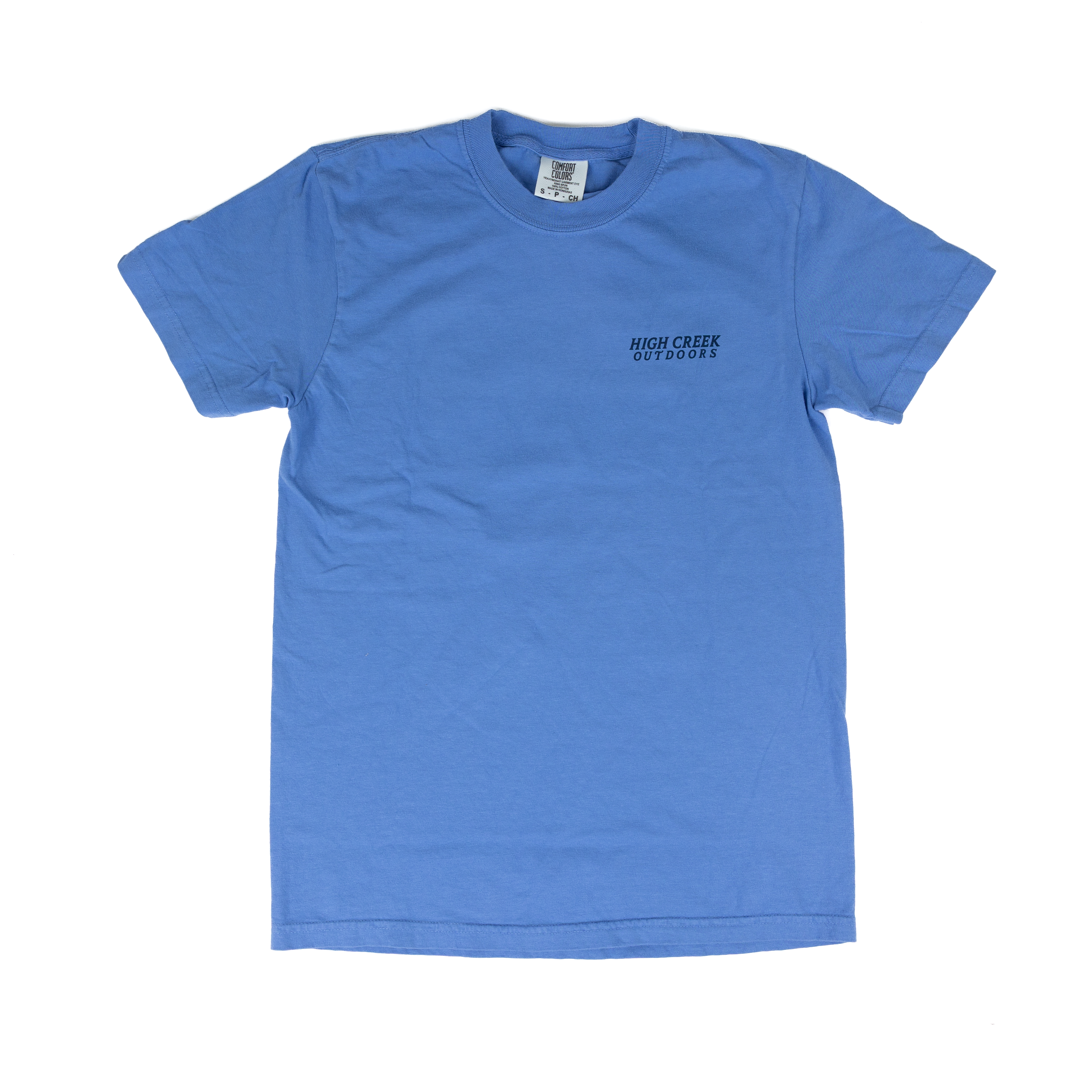 Women's High Creek Blue Texas Pride Tee