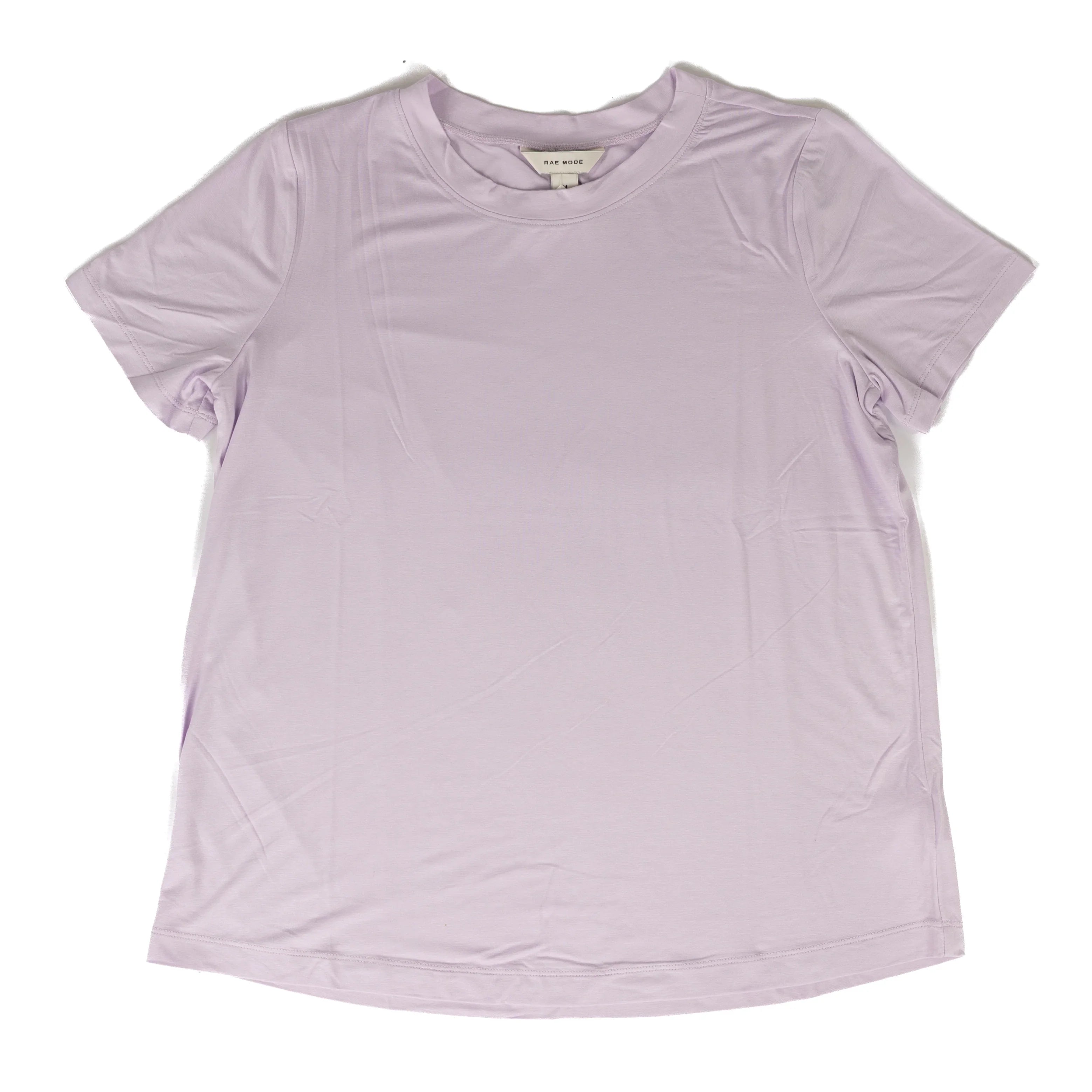 Rae Mode Women's Short Sleeve Round Neck Lightweight T-shirt