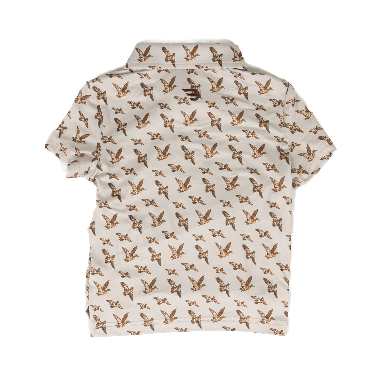 Burlebo Boy's Mallards Flying Performance Polo Y-PP-MFI