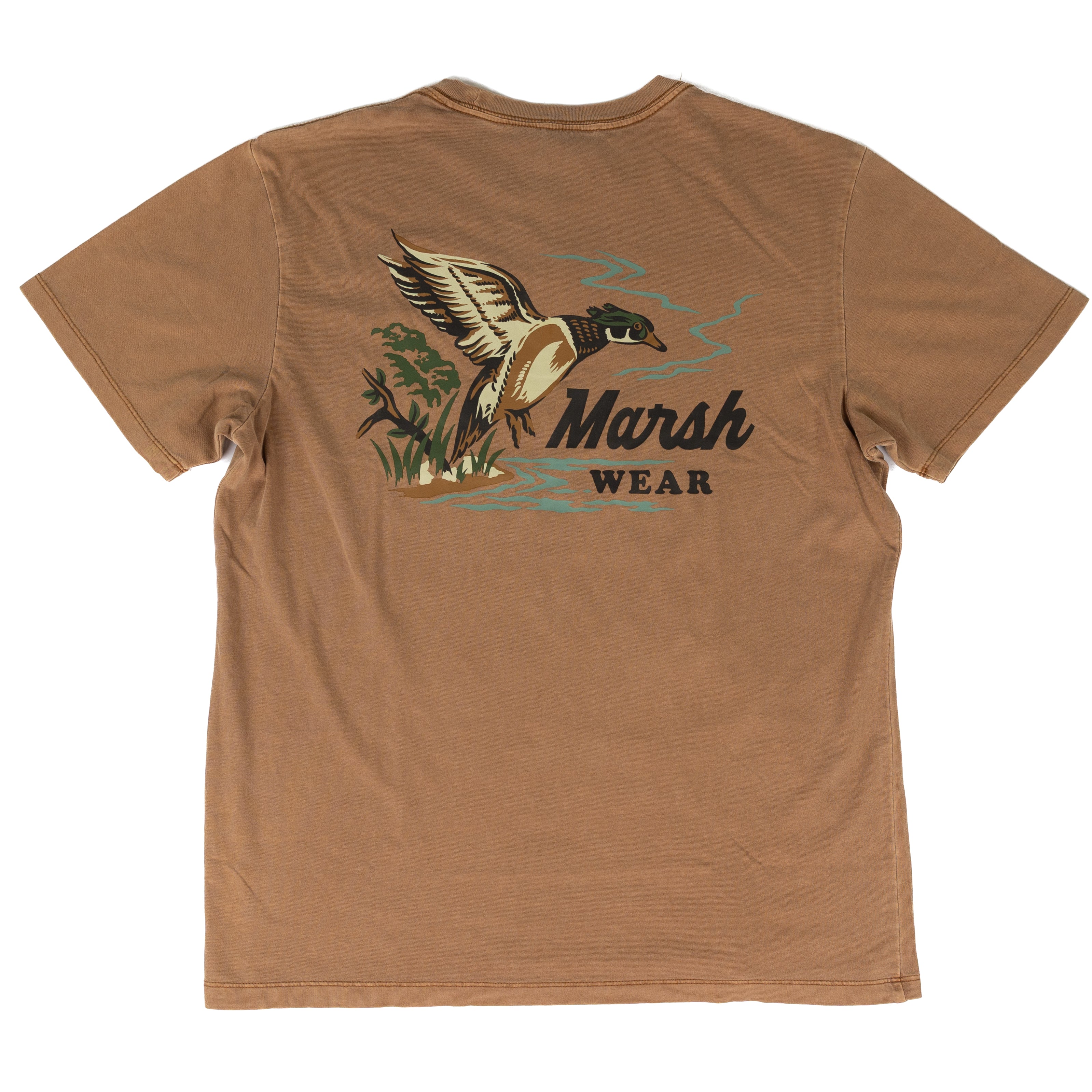 Marsh Wear Men's Tobacco Heritage Wood T-shirt MWT5036-TOB