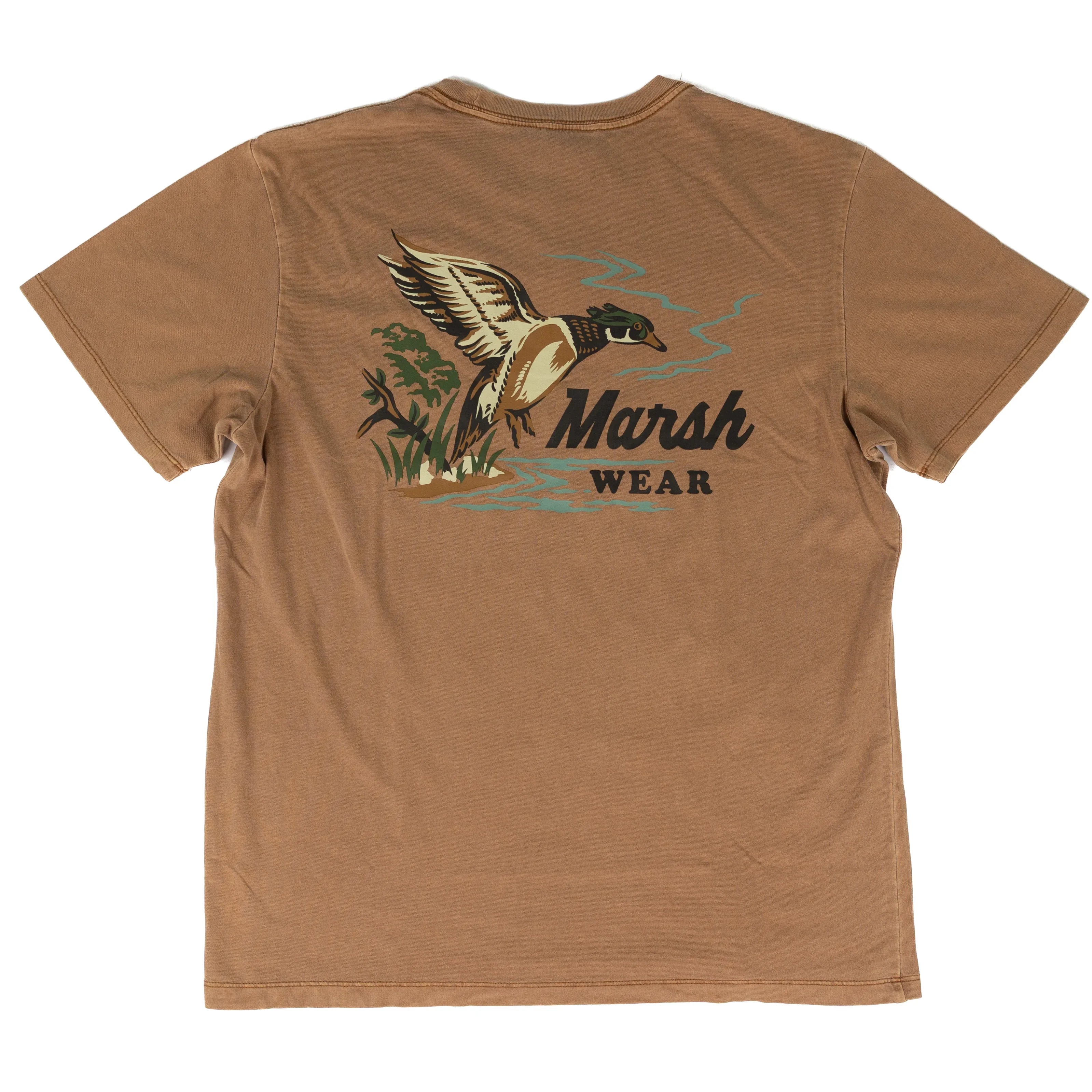 Marsh Wear Men's Tobacco Heritage Wood T-shirt MWT5036-TOB