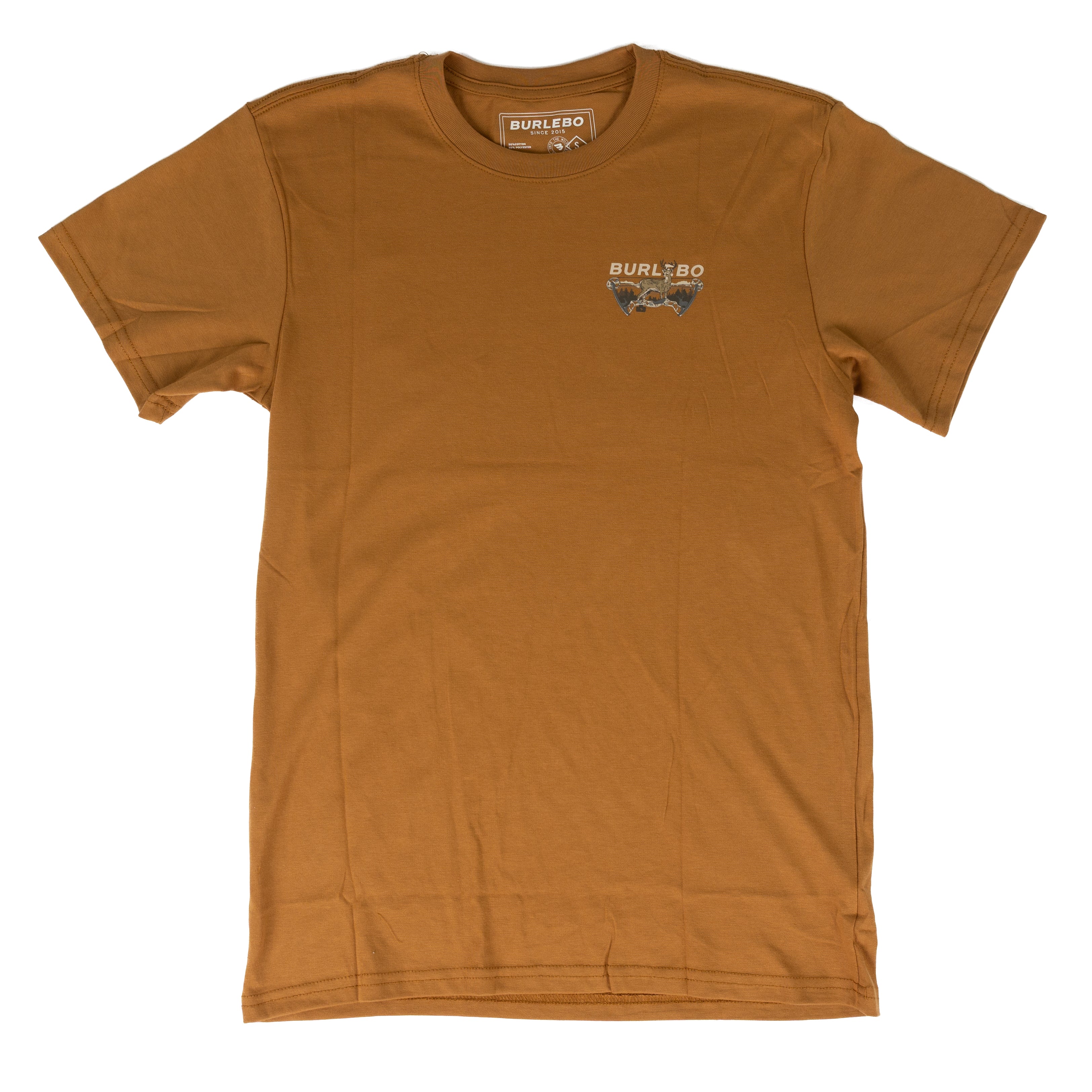 Burlebo Men's Brown Bow Hunter Short Sleeve T-shirt SST-BOWH-LB