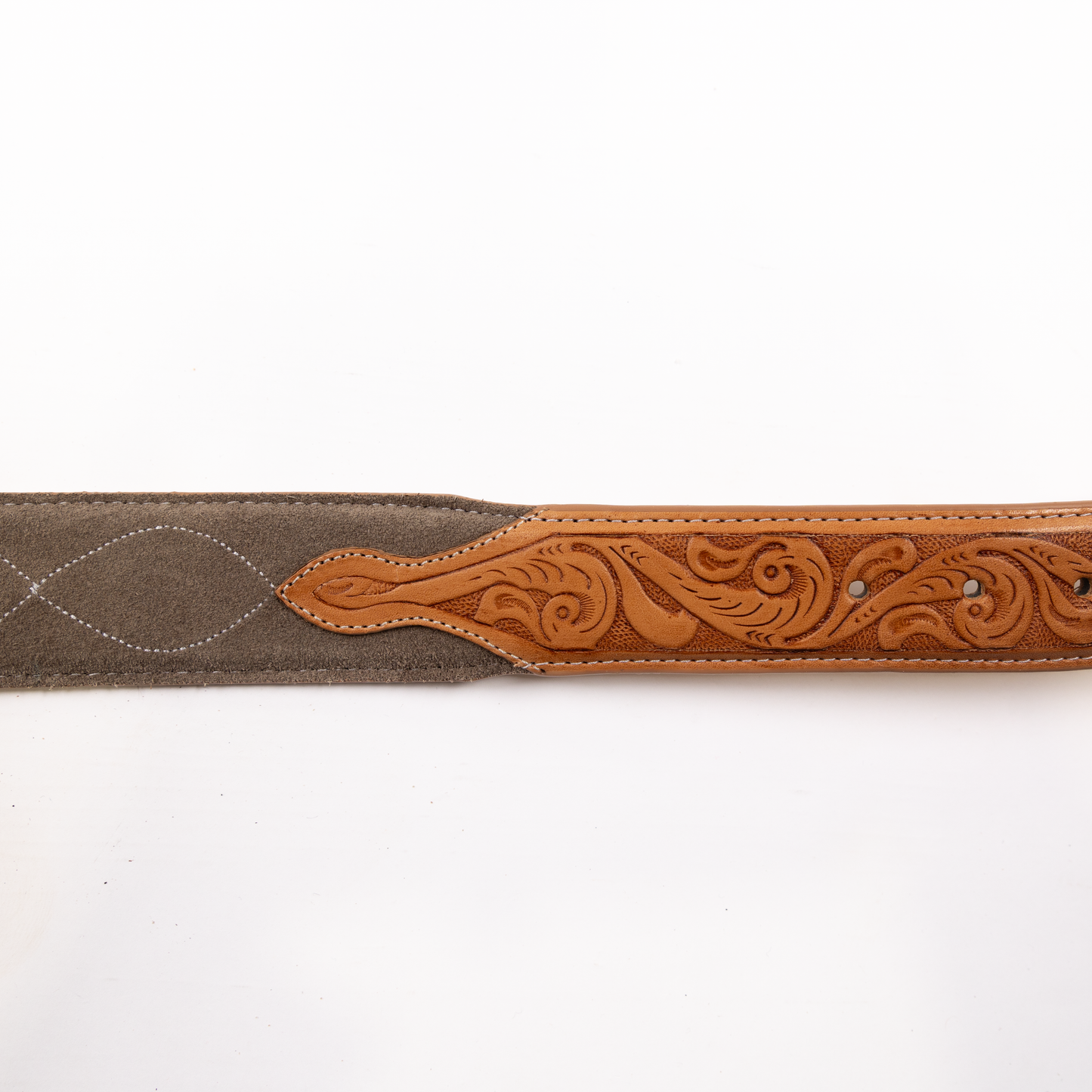 Men's R. Watson Charcoal Roughout Belt