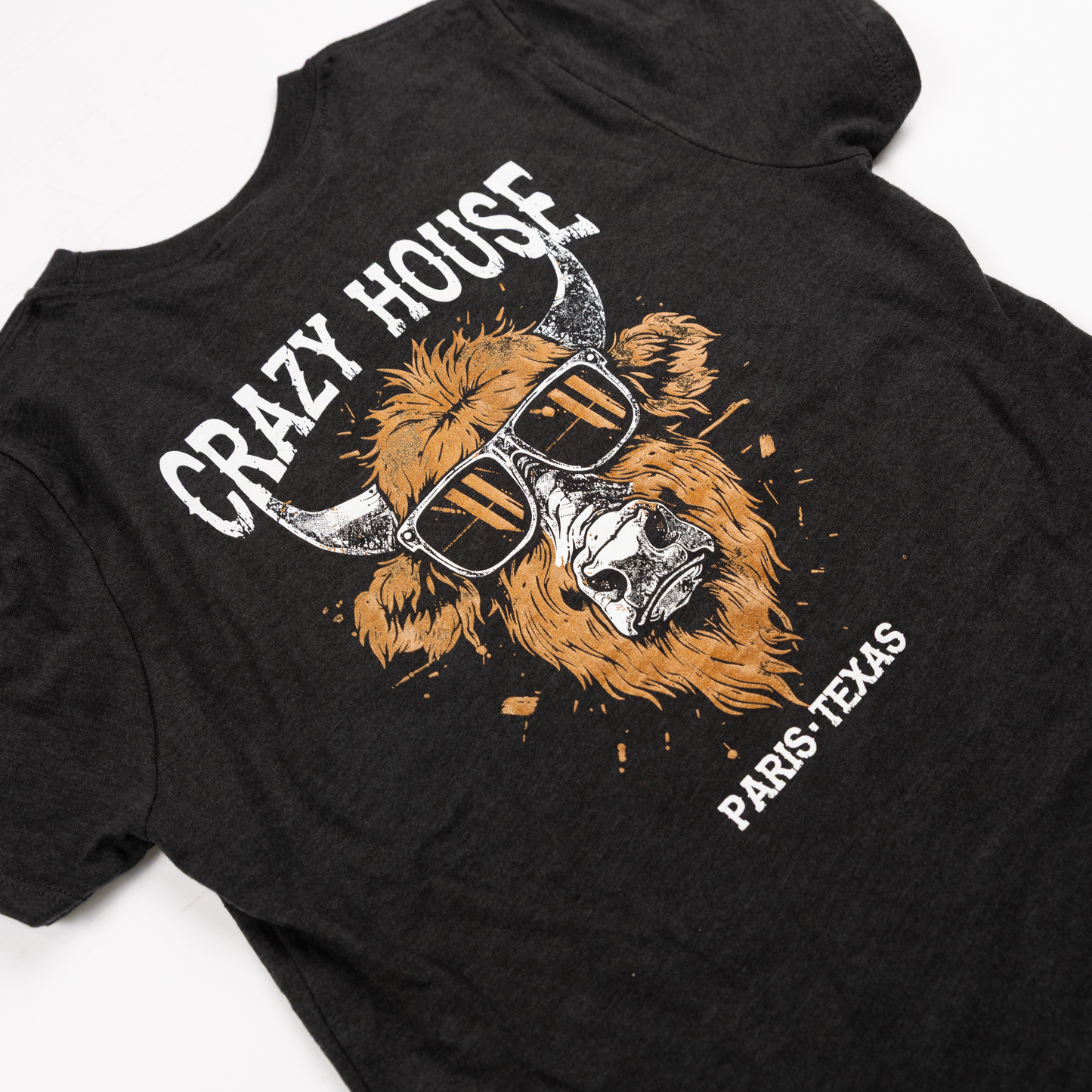 Youth Crazy House Black "Cool Bull" T-shirt