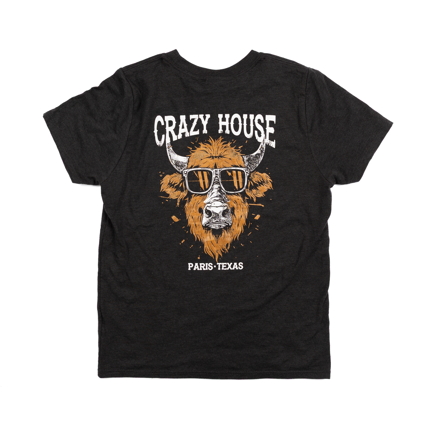 Youth Crazy House Black "Cool Bull" T-shirt