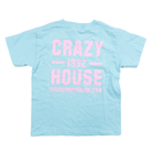 Youth Crazy House Light Blue Stacked T-shirt