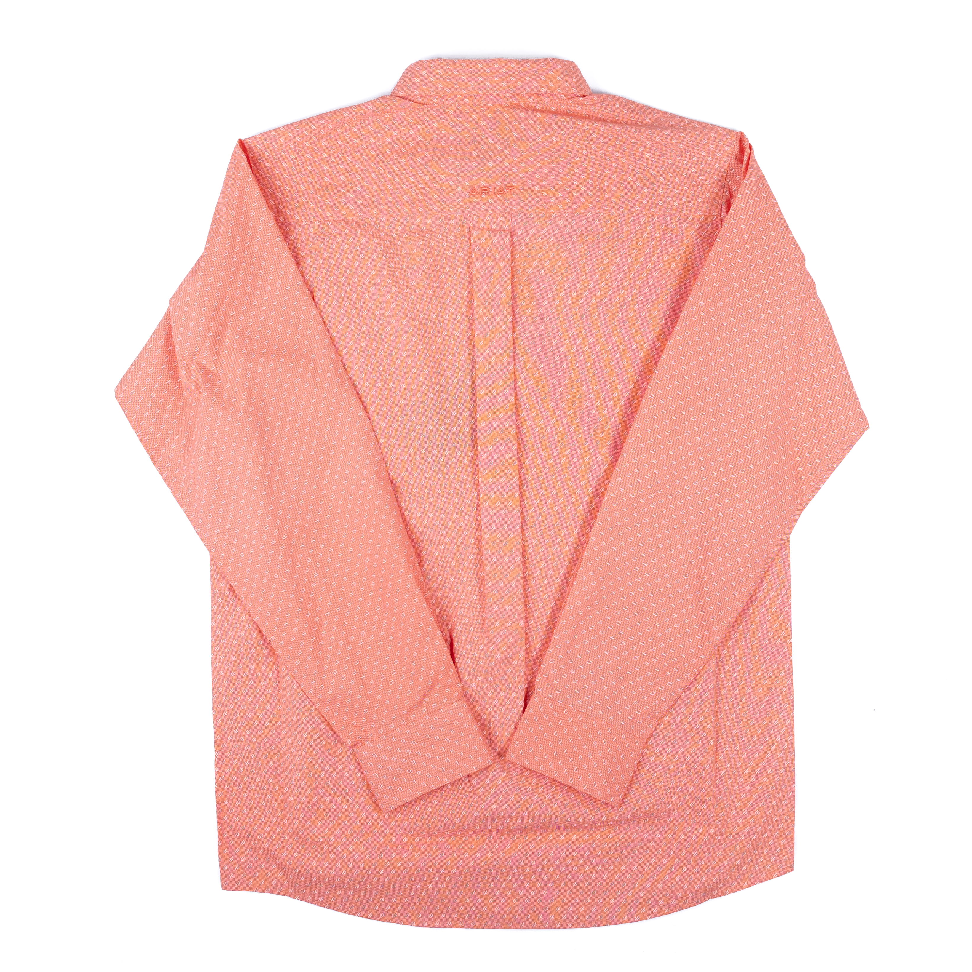 Men's Ariat Jerry Emberglow Speckled Print Long Sleeve Shirt 10071610