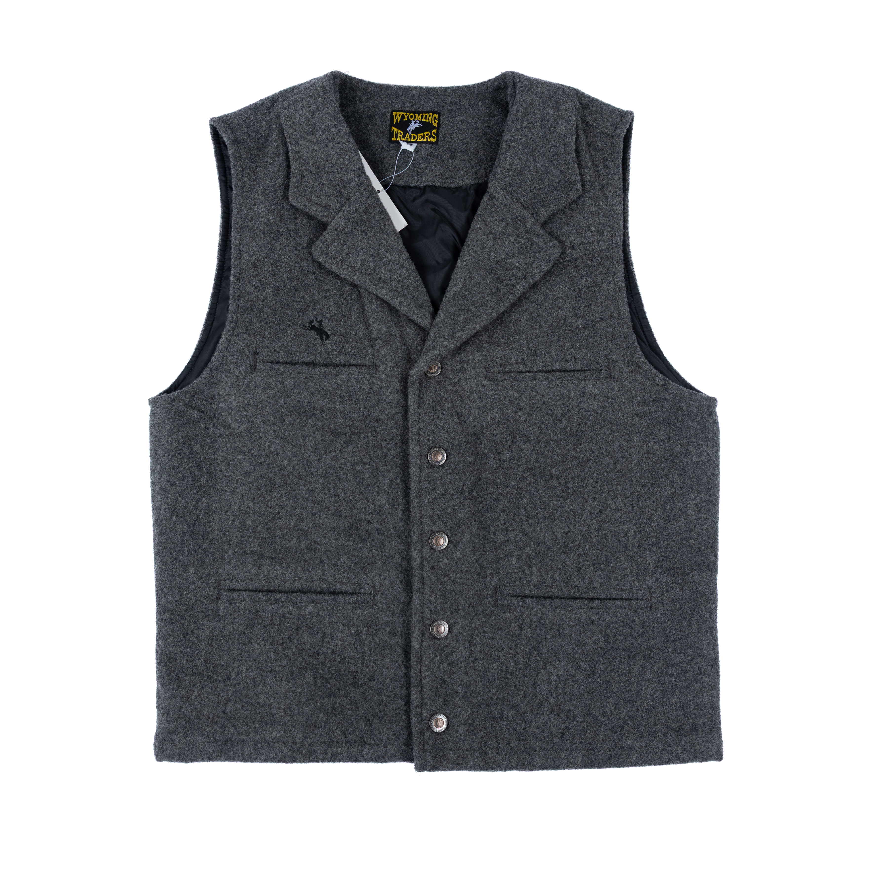 Men's Wyoming Traders Buckaroo Wool Vest VBC – Crazy House Western