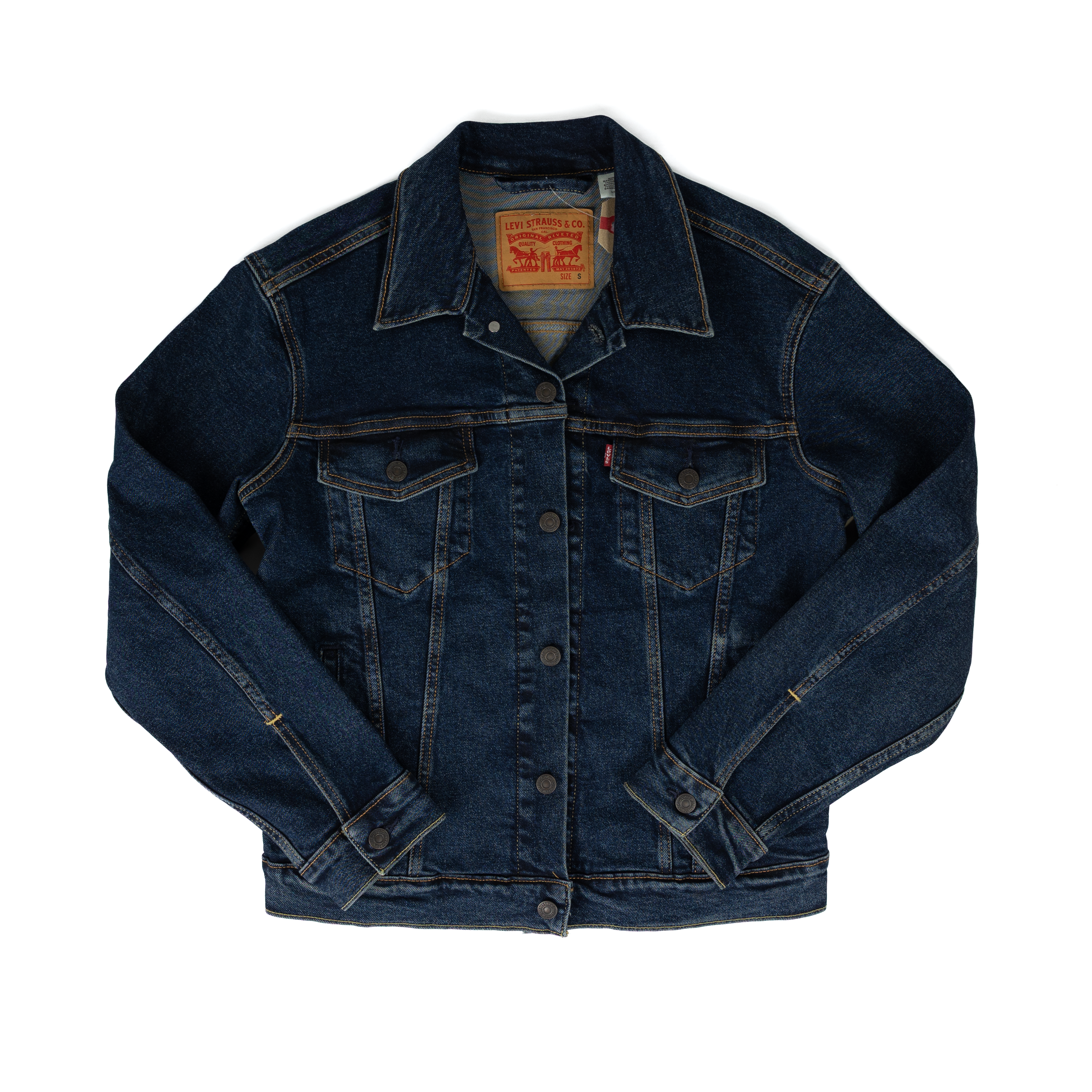 Men's Levi's Denim Trucker Jacket 72334-0322 – Crazy House Western