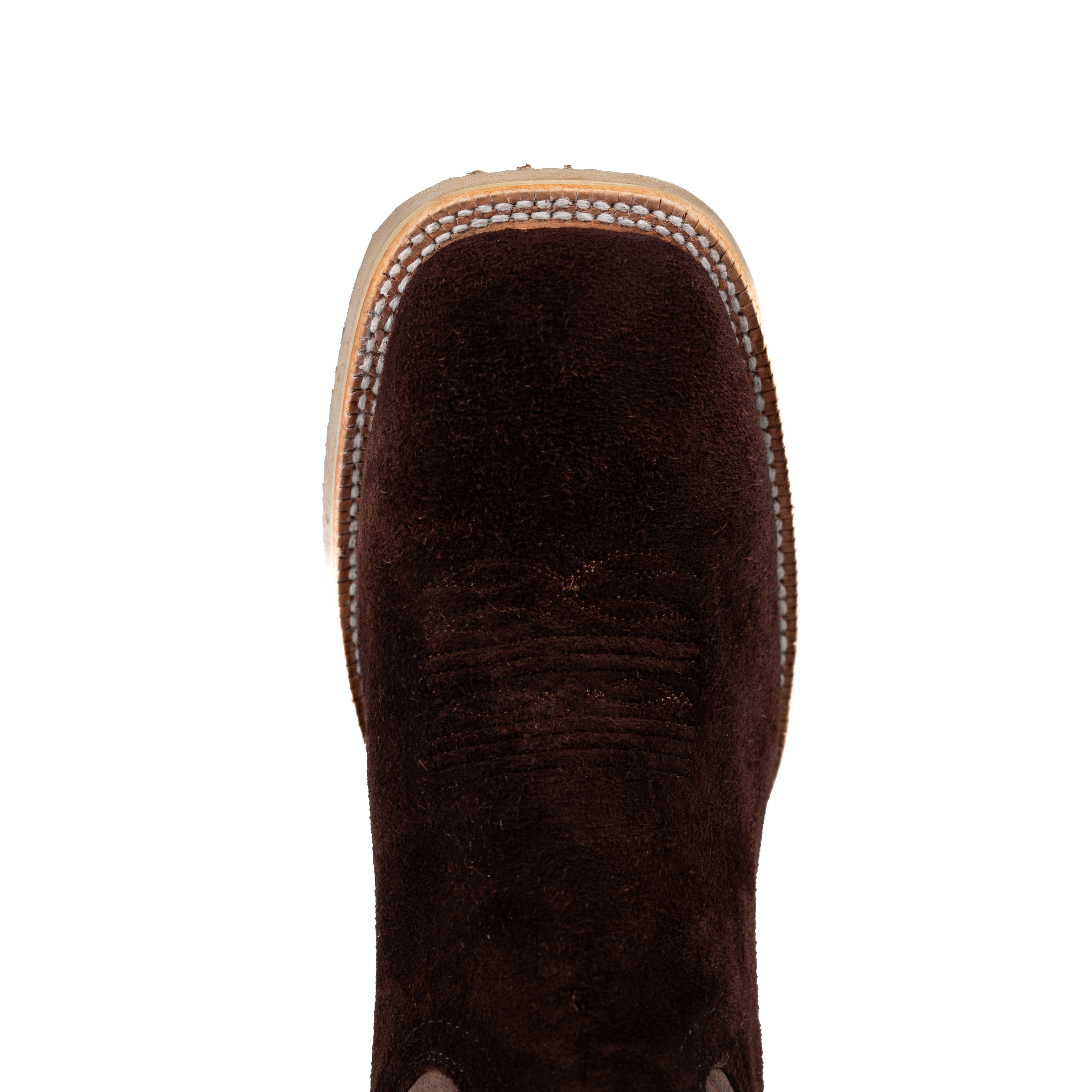 Men's R. Watson Chocolate Roughout Deer/Tan Boot