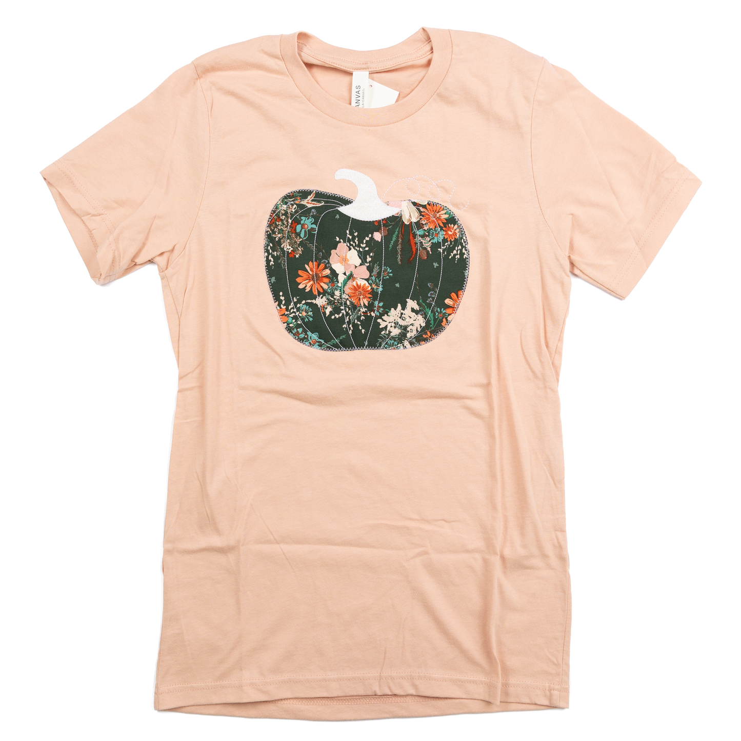 Women's Short Sleeve Blush Pumpkin T-shirt