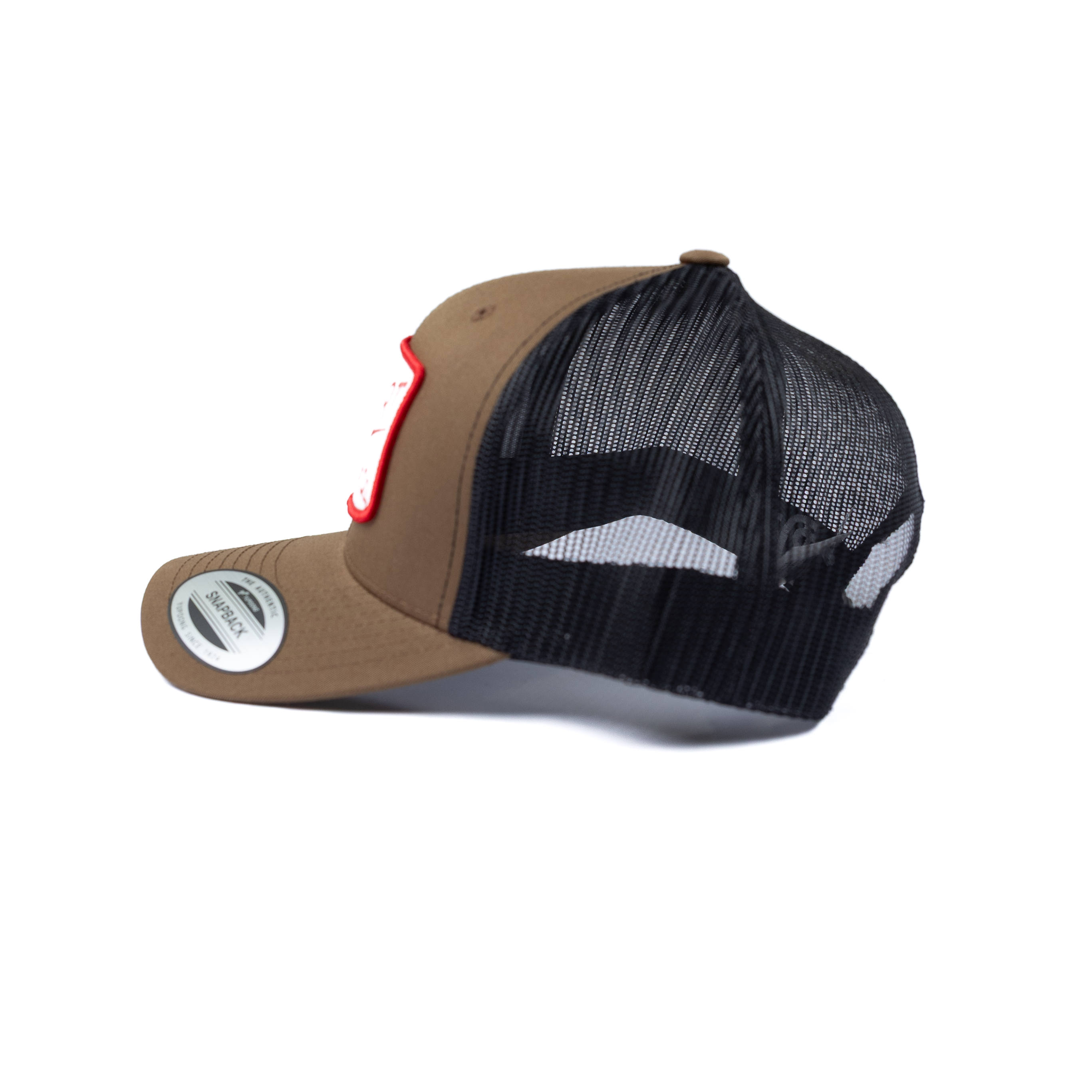 Men's Red Dirt Hat Co Brown "Fillin' Station" Snapback RDHC-575