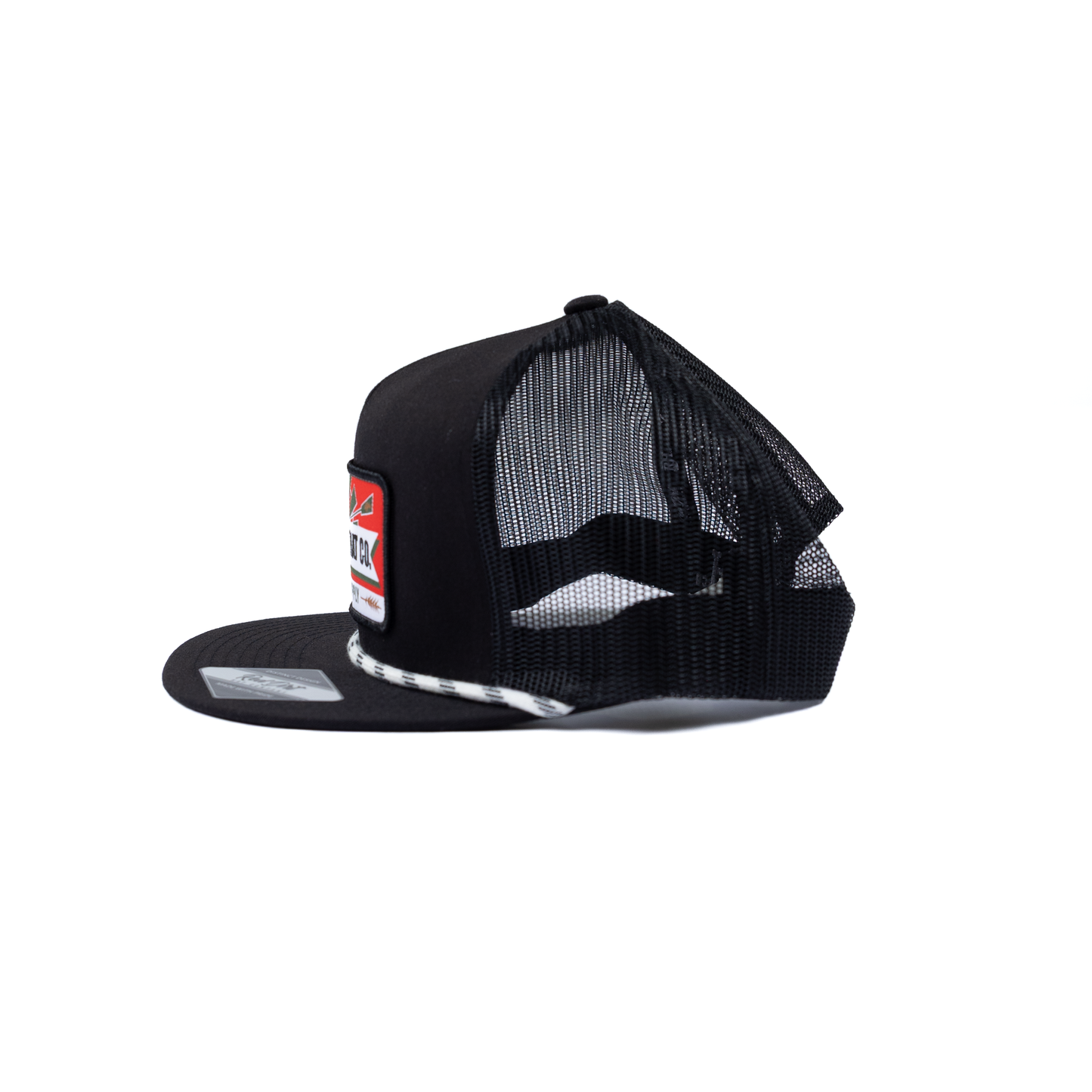 Men's Red Dirt Hat Co Black/Black Feeding Time Snapback RDHC-583