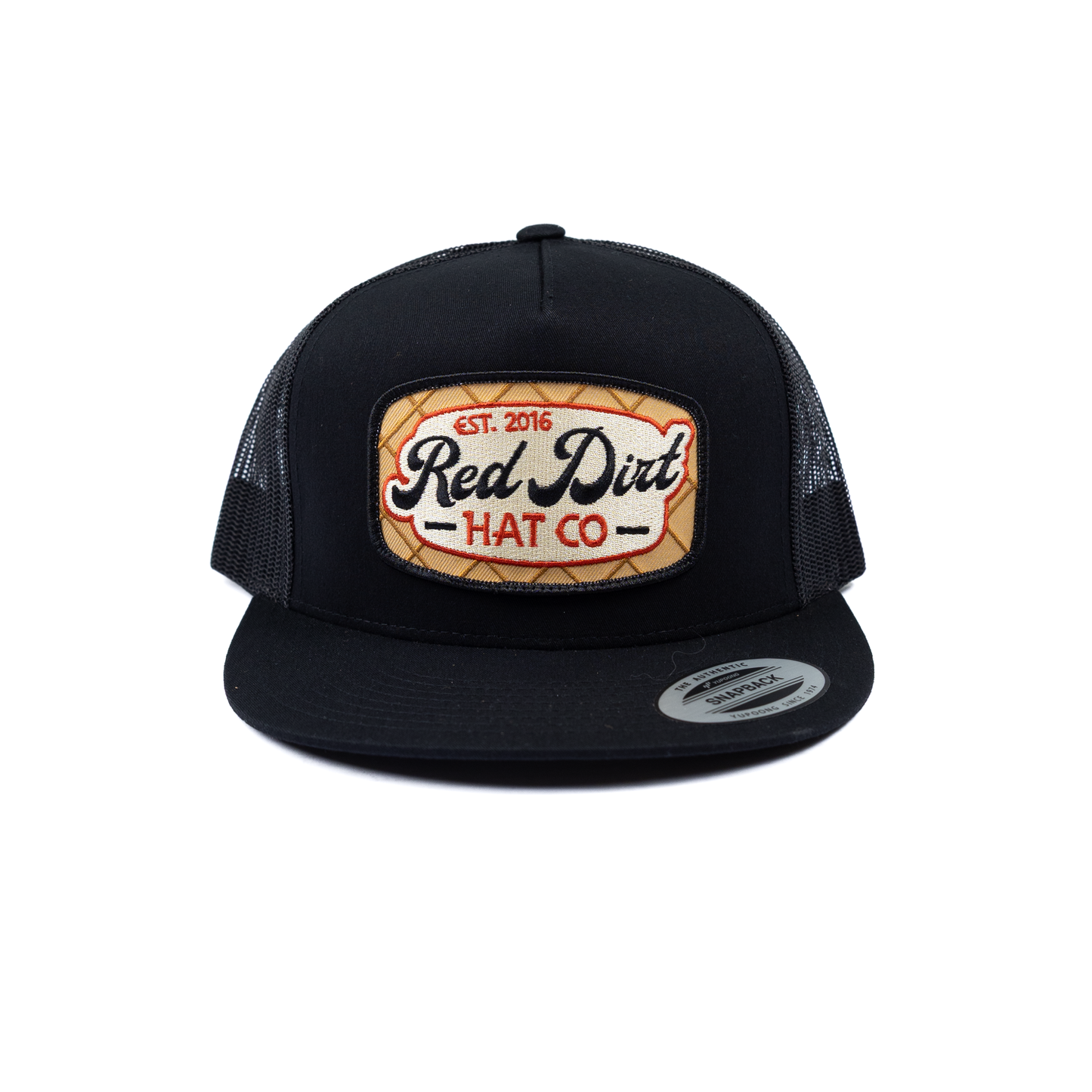 Men's Red Dirt Hat Co Black/Black Sweat Treat Snapback