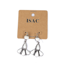 Women's Isac 1.6" Navajo White Earrings 724792