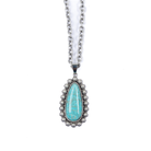 Women's Isac Turquoise Pendant Necklace 733303