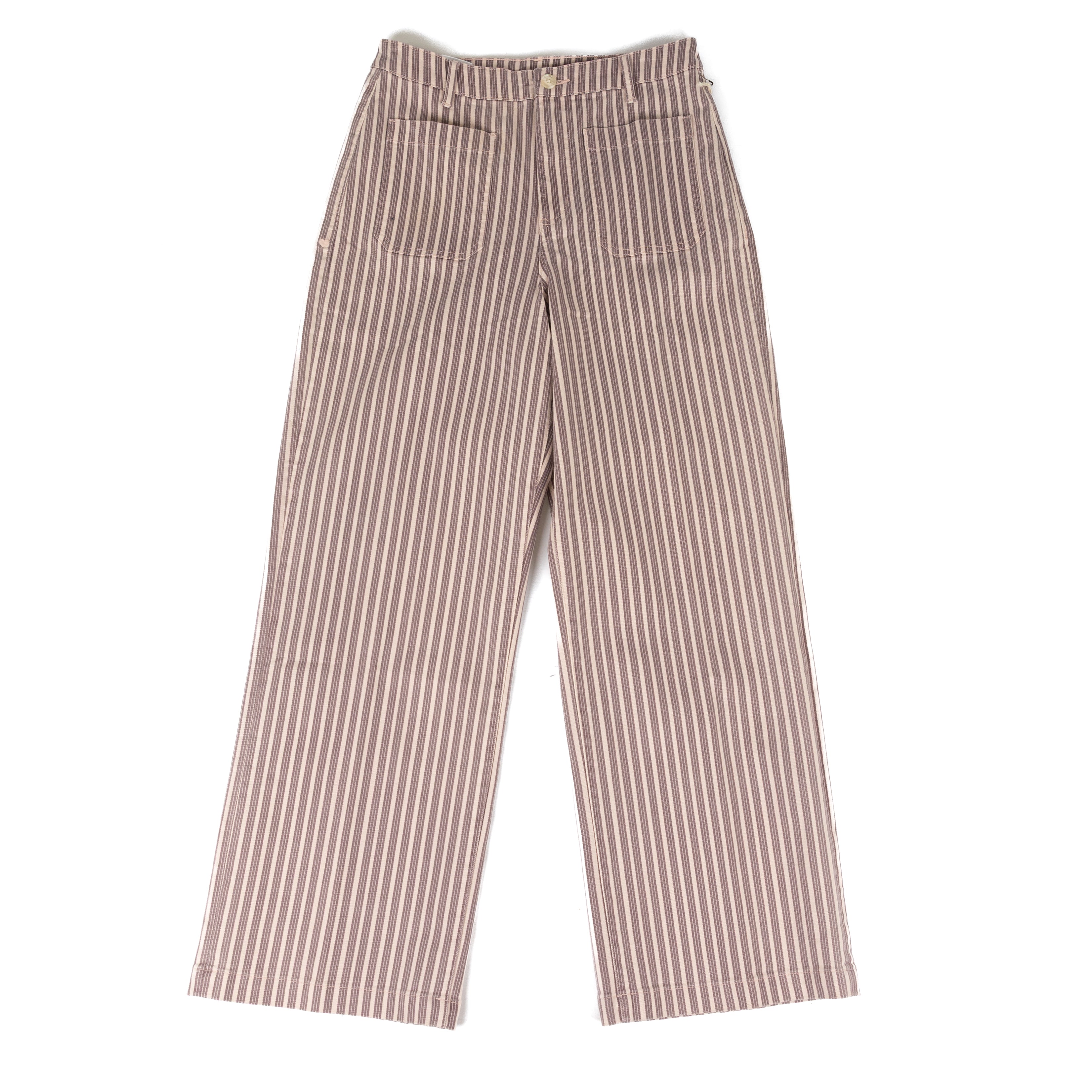 Another Love Women's Pink Bristol Striped Pants