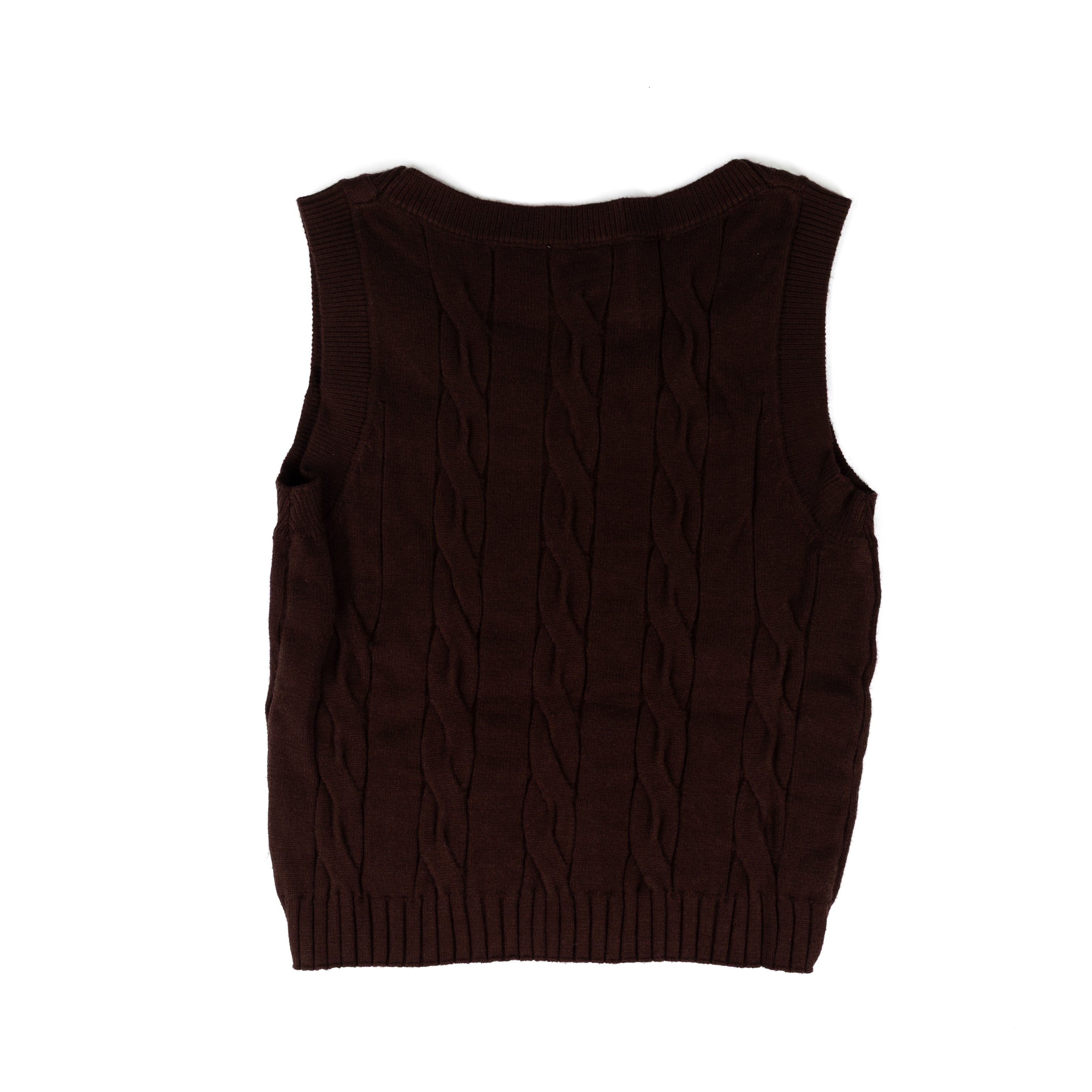 Another Love Women's Espresso Brown Leighton Sweater Top