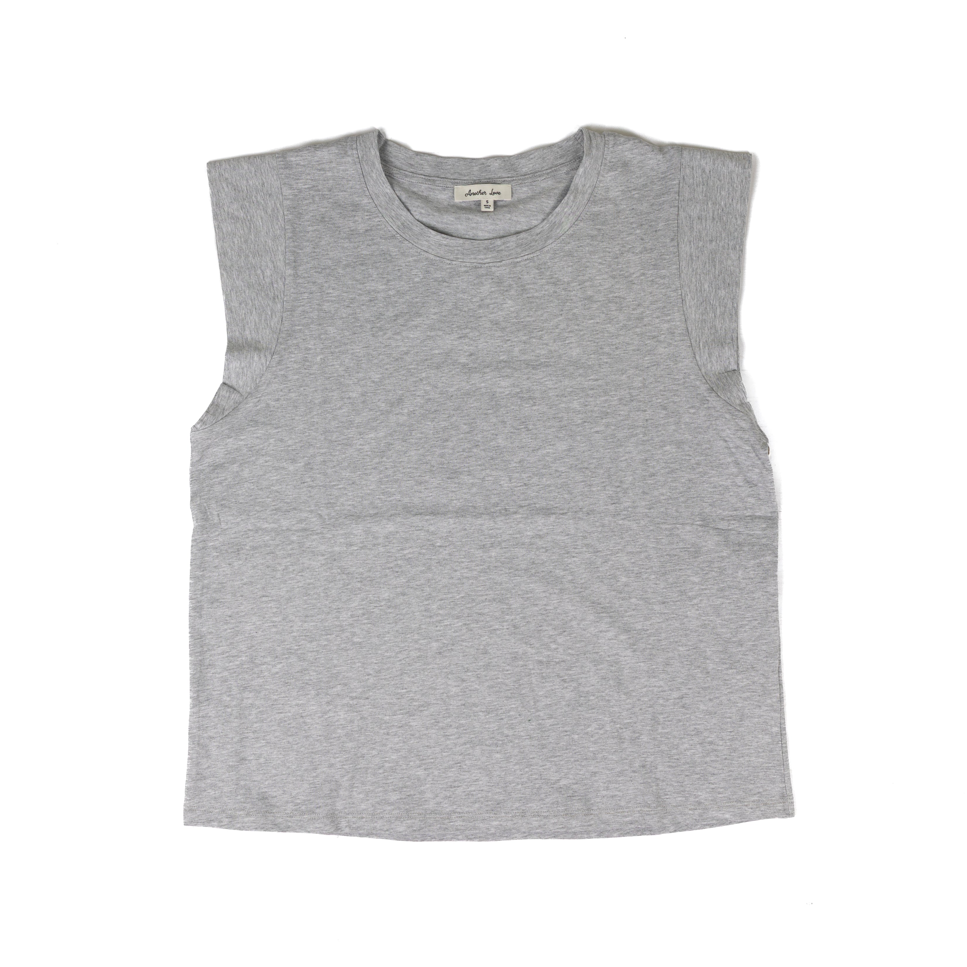 Another Love Women's Heather Gray Ciara Shirt