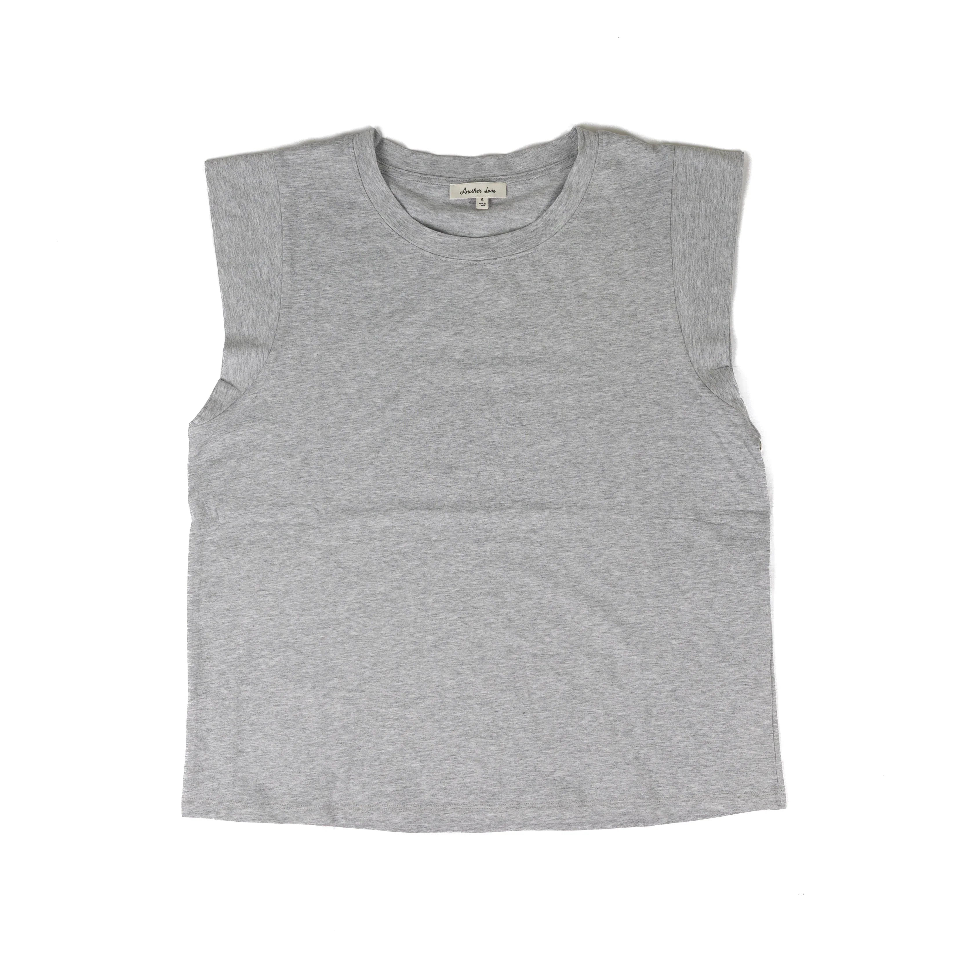 Another Love Women's Heather Gray Ciara Shirt