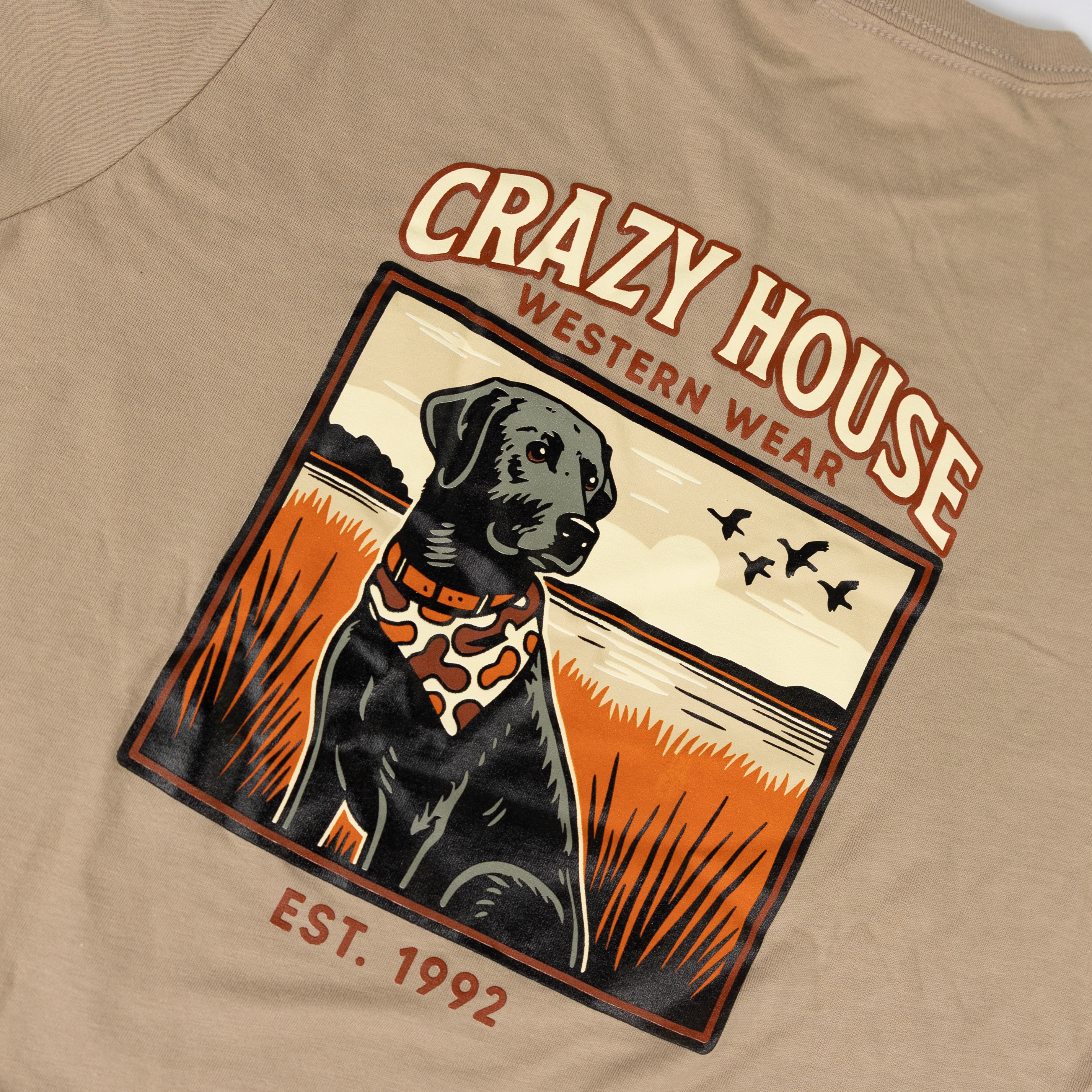 Youth Crazy House Tan T-shirt