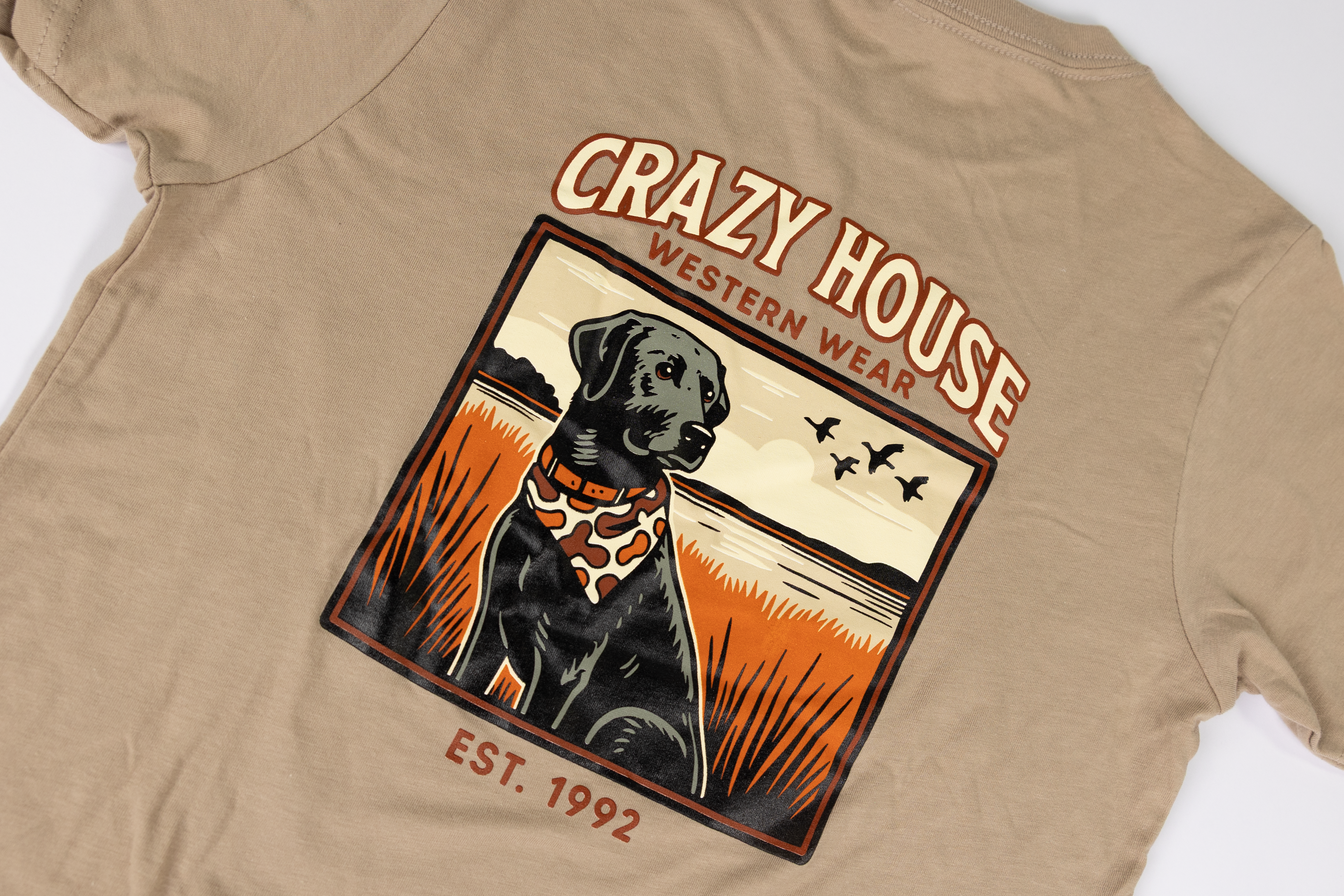 Youth Crazy House Tan T-shirt