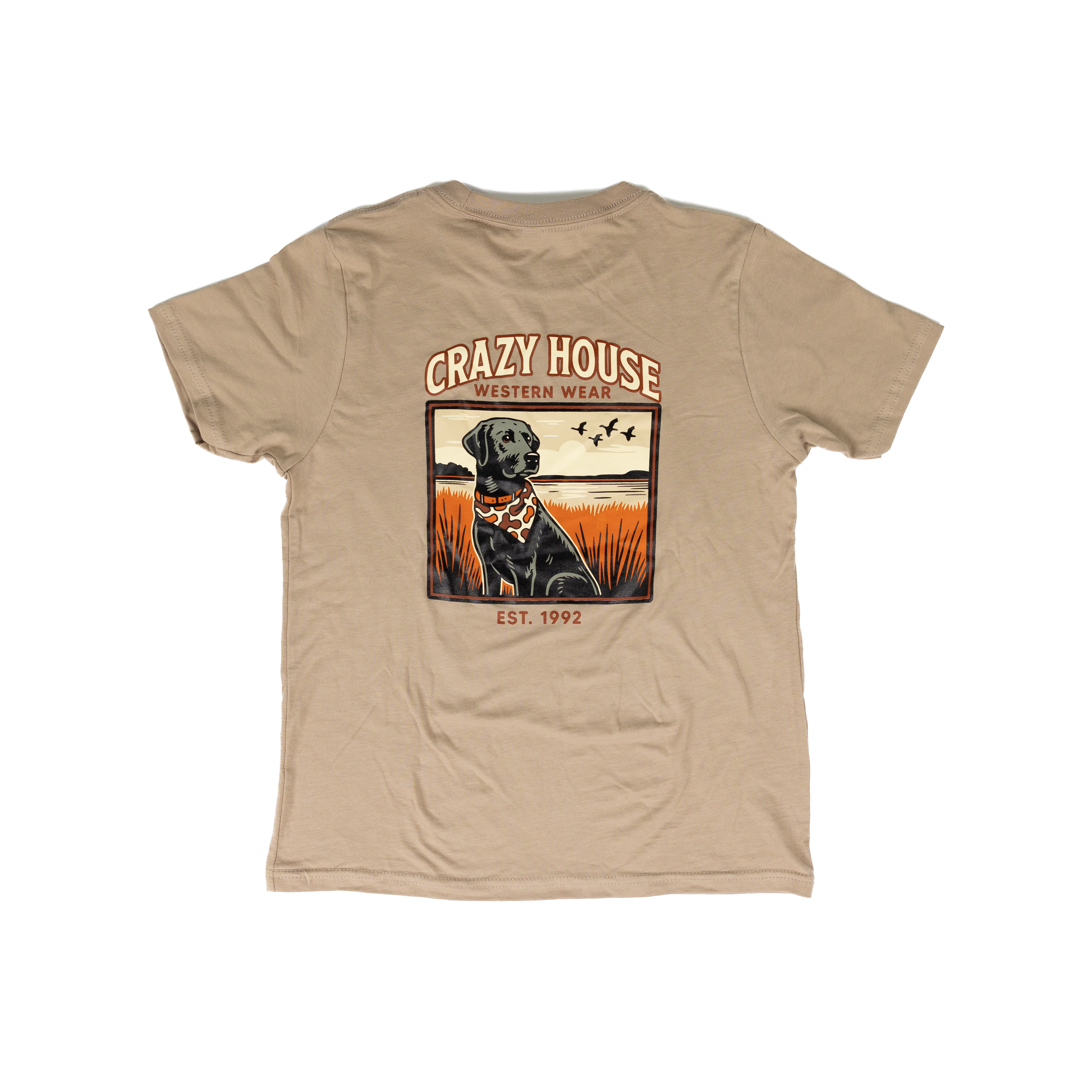 Youth Crazy House Tan T-shirt