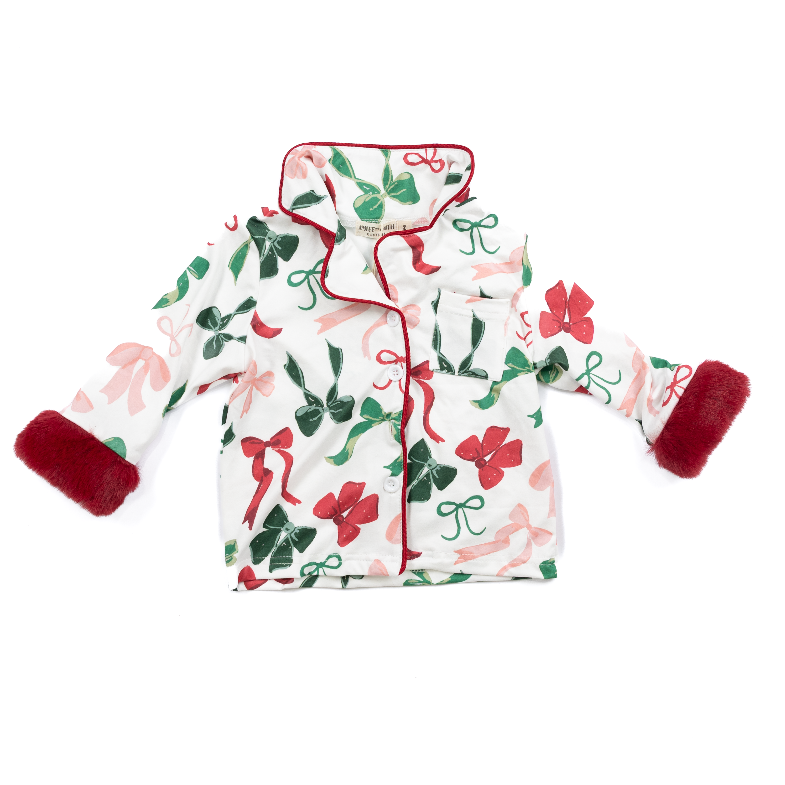 Girl's Matching Christmas Pajama Set JG50431