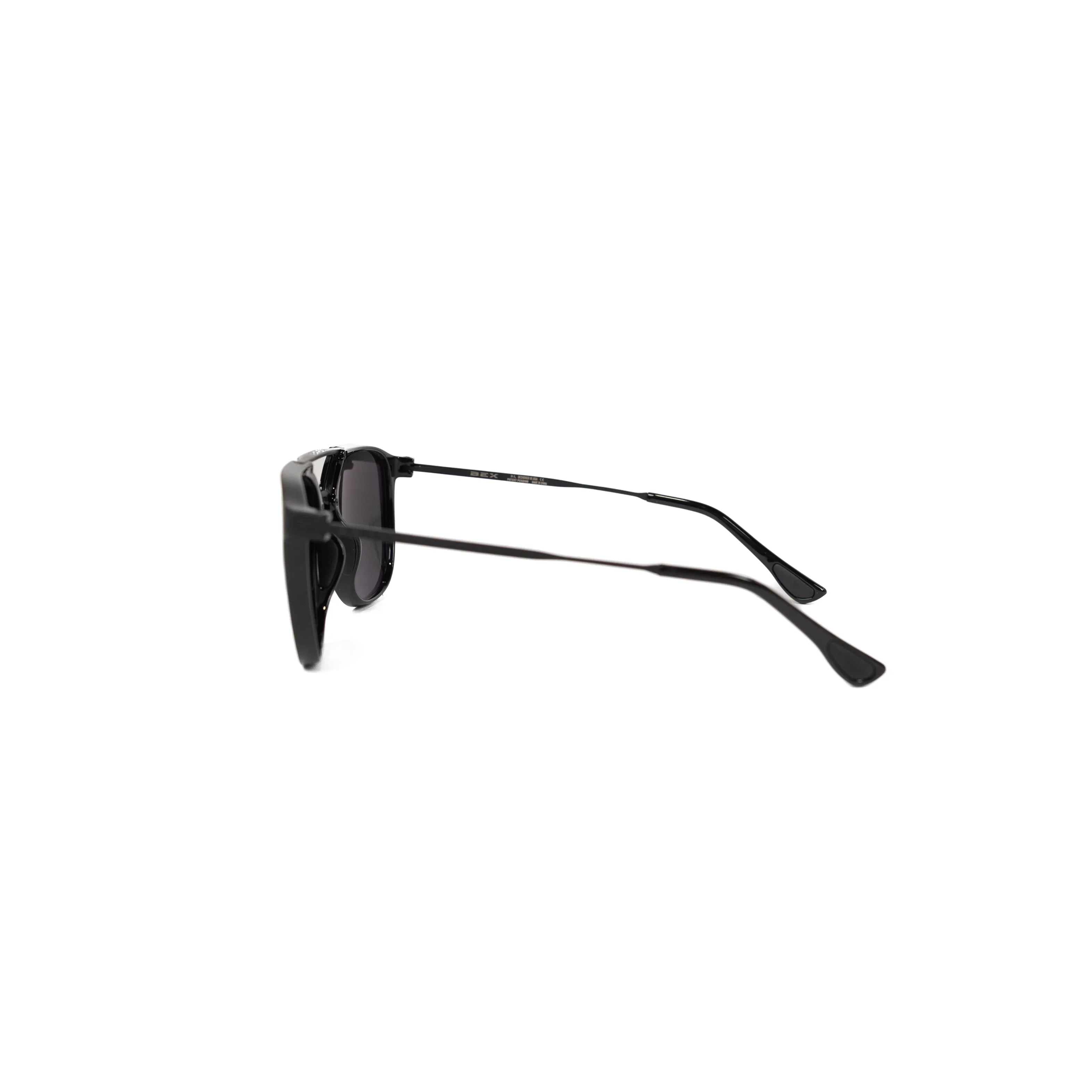 Bex Black Gray Silver Dillinger OTG Sunglasses S169BB