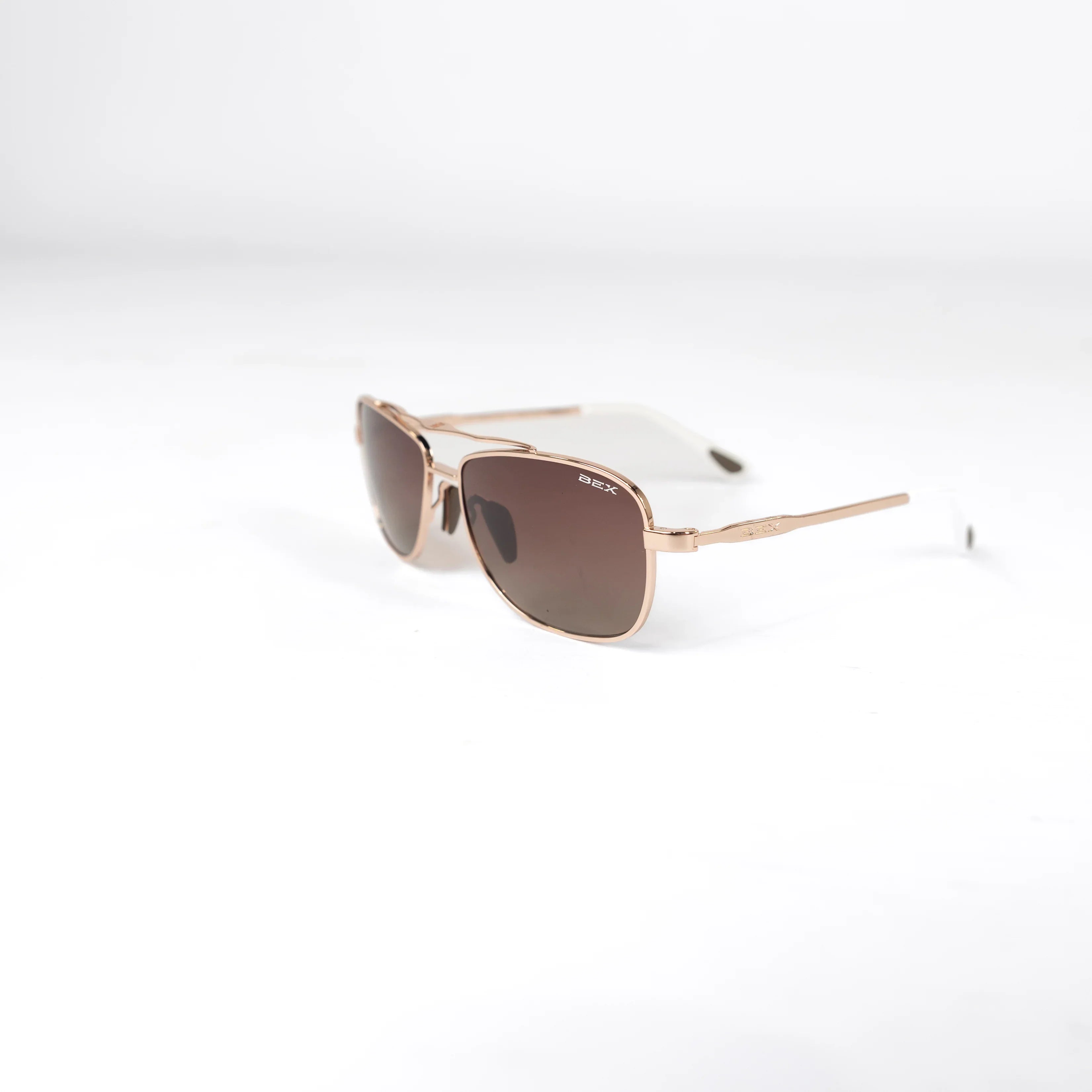 Bex Rose Gold and Brown Draeklyn OTG Sunglasses S167RB