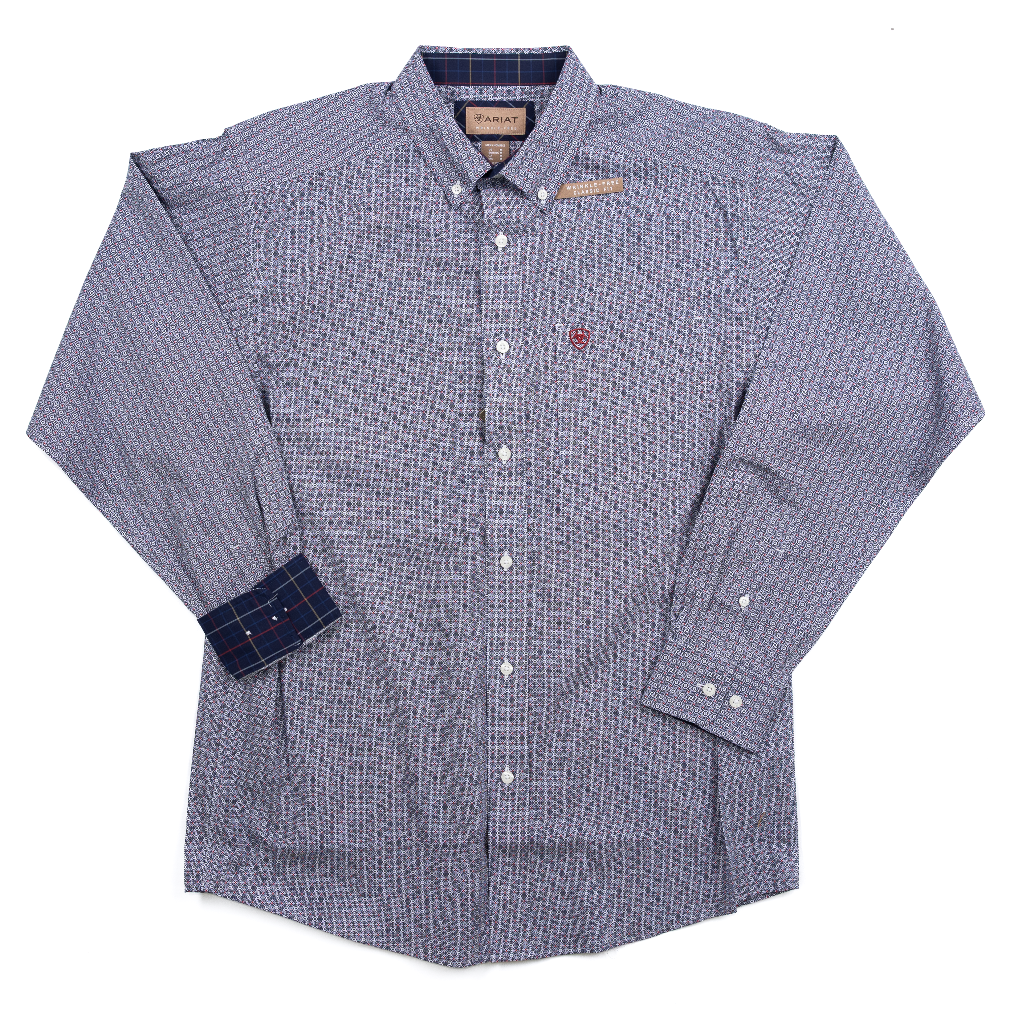 Men's Ariat Wrinkle Free Bowen Classic Fit Shirt 10065806