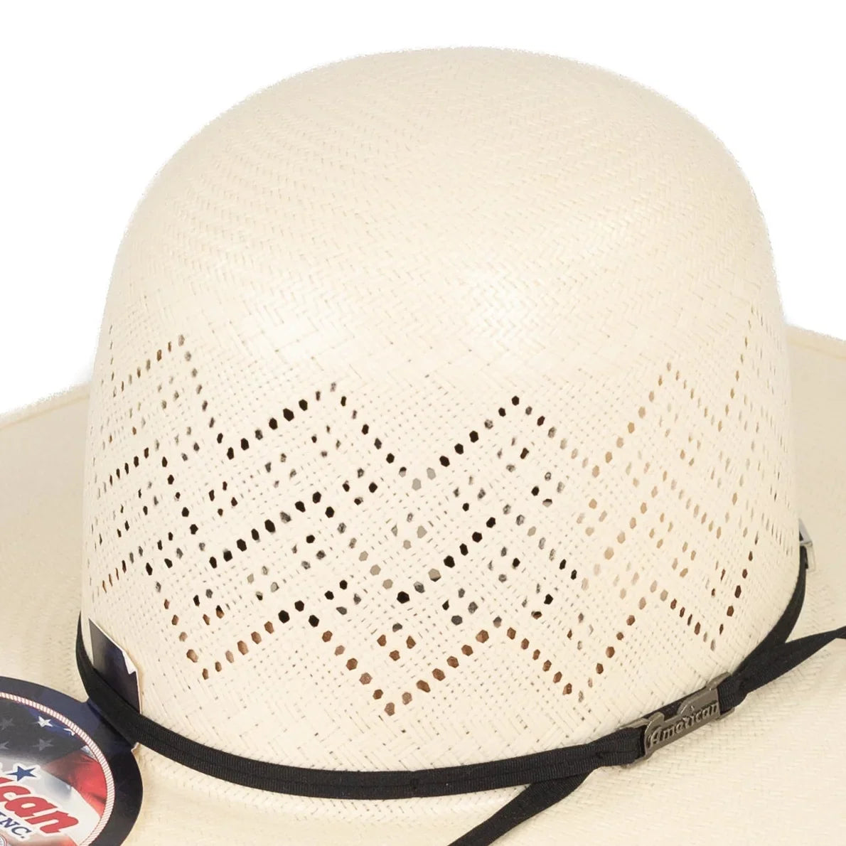 American Hat Company 8130 4.5" Straw Hat - Long Oval